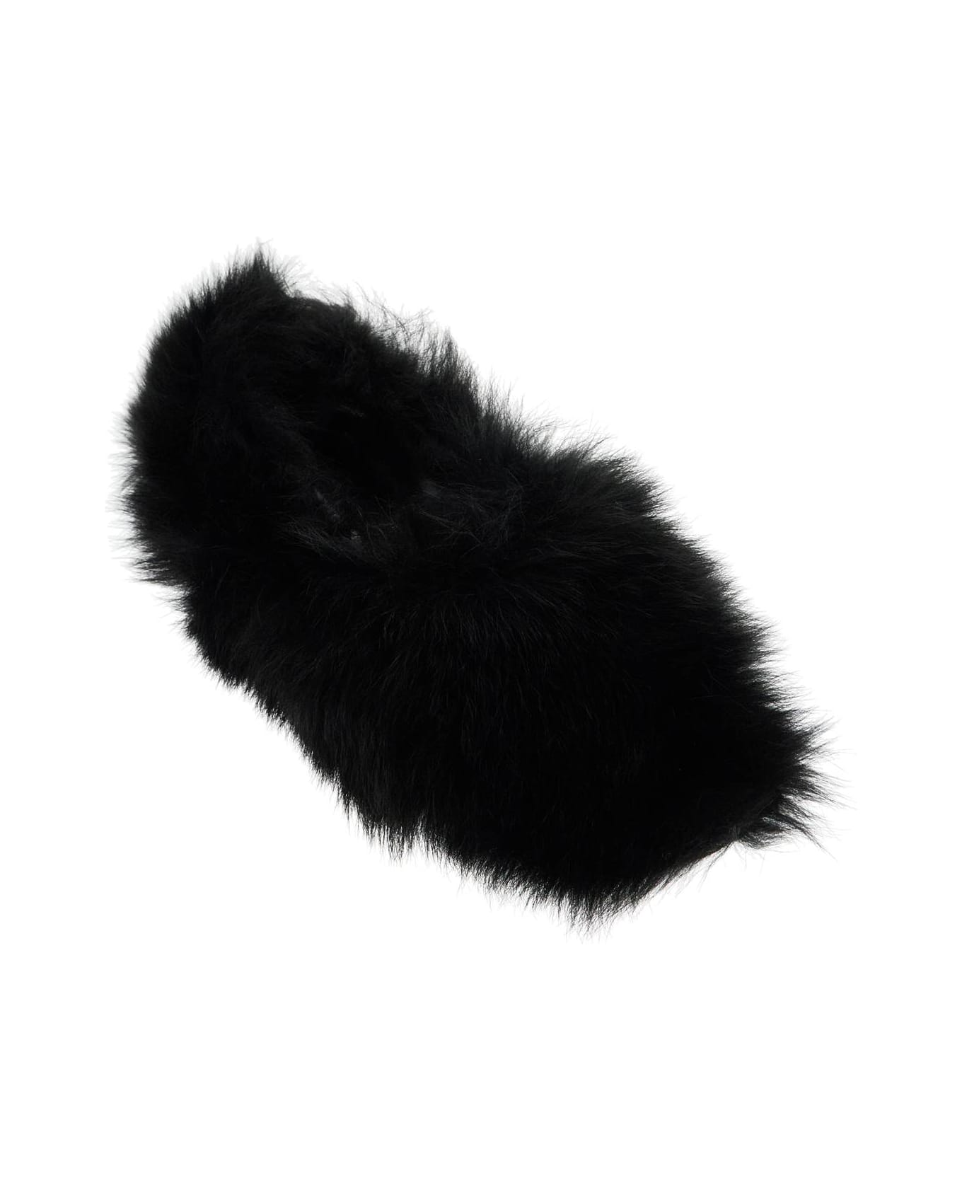 Jil Sander Fur-lined Slip-on - BLACK (Black)