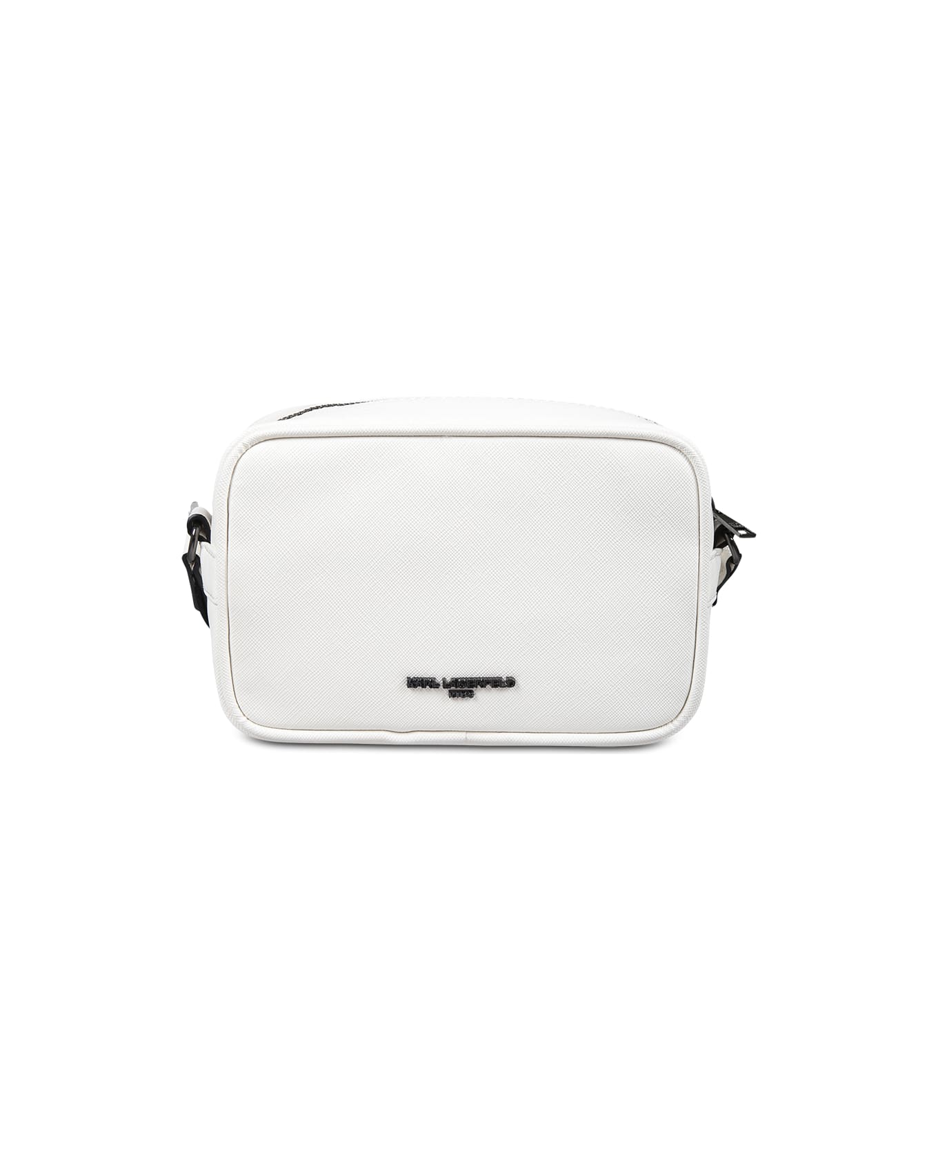 Karl Lagerfeld Kids Ivory Bag For Girl With Karl Lagerfeld - Ivory