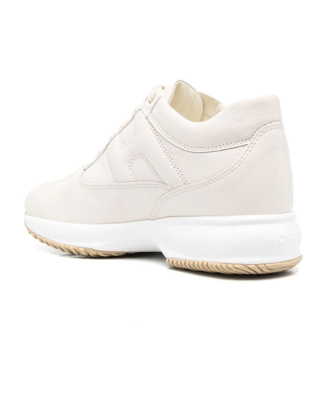 Hogan Interactive Lace-up Sneakers - White スニーカー