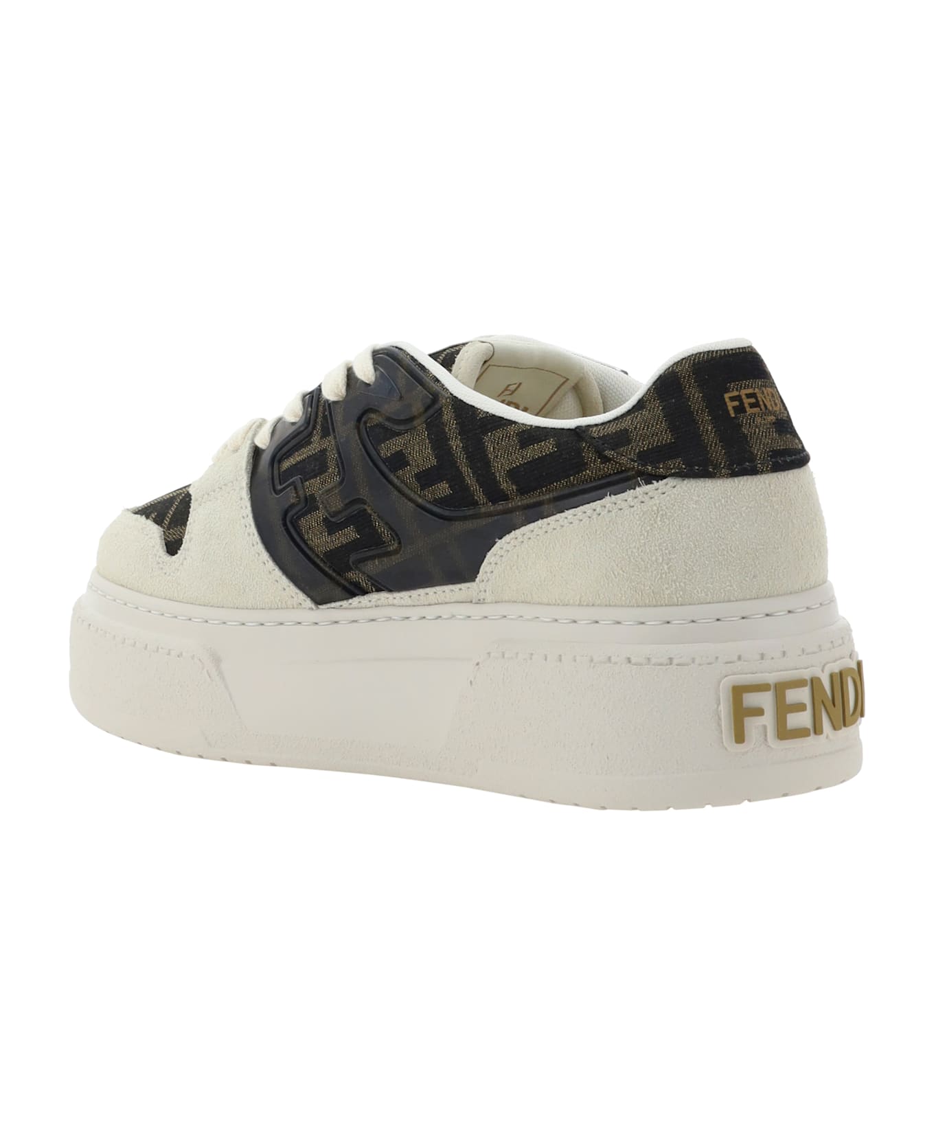 Fendi 'fendi Match' Sneakers - Crem+tabac.ner+ambra