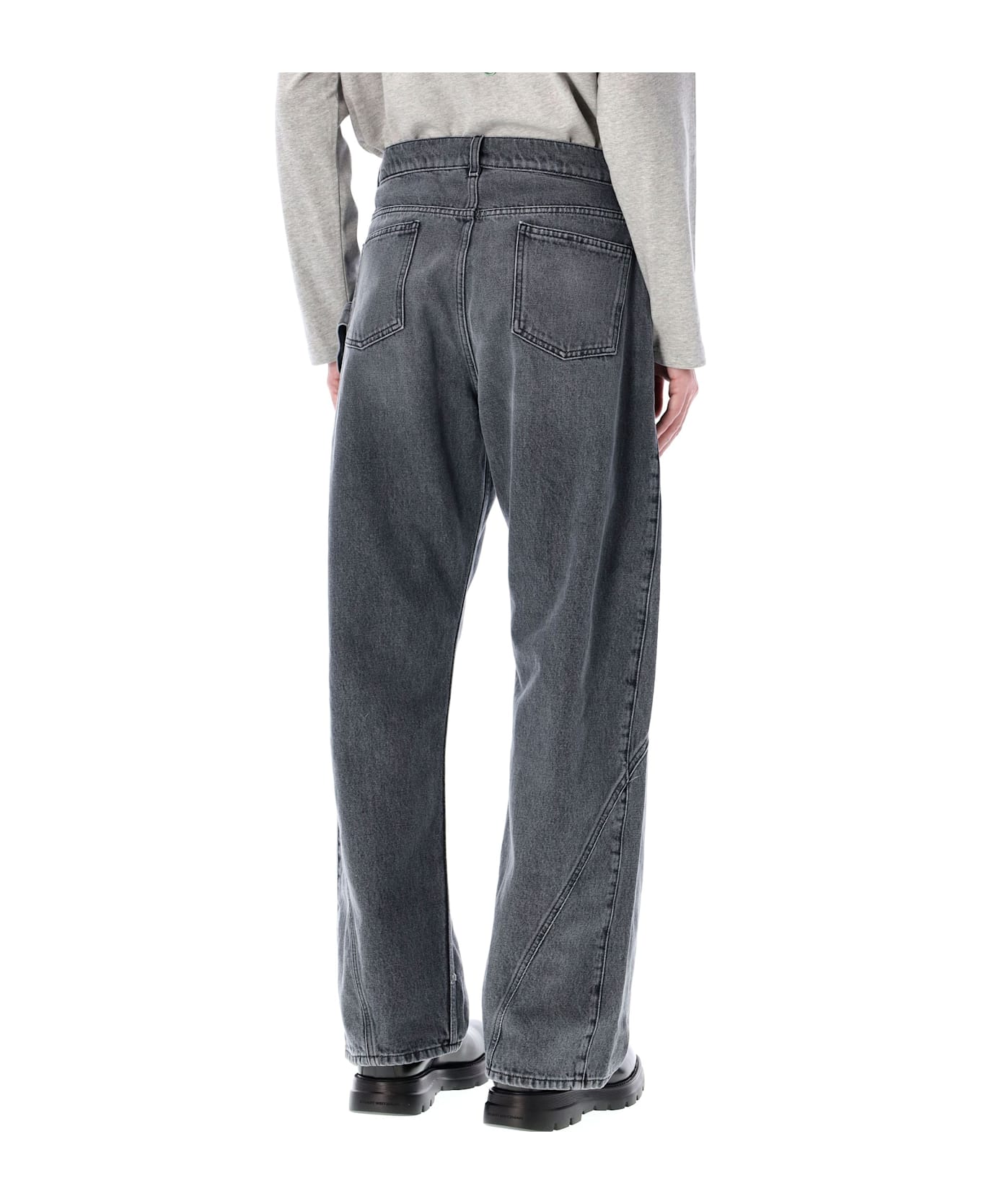 J.W. Anderson Twisted Workwear Jeans - GREY