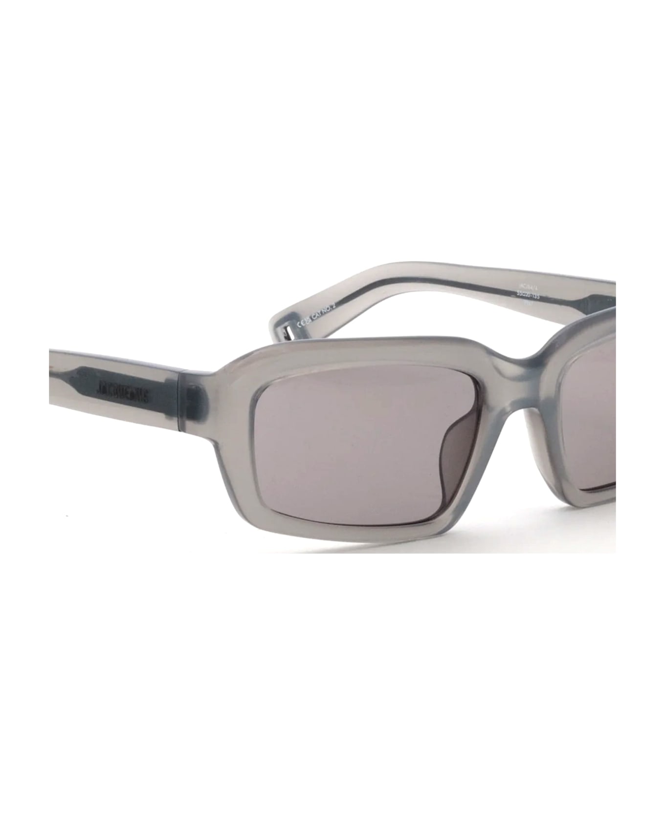 Jacquemus Marino - Metallin Grey / Grey Lens Sunglasses - grey
