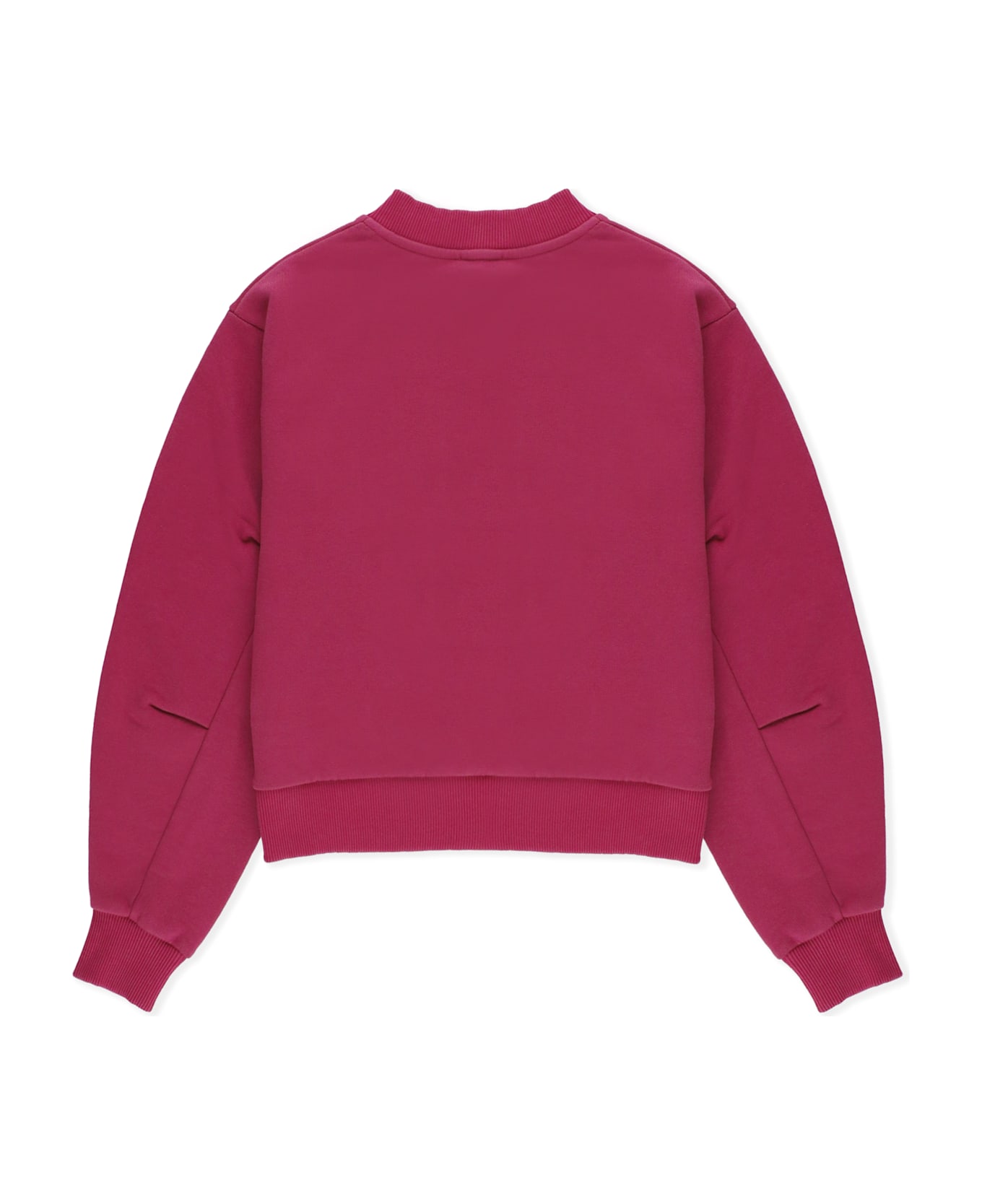 Dolce & Gabbana Sweatshirt With Logo - Fuchsia