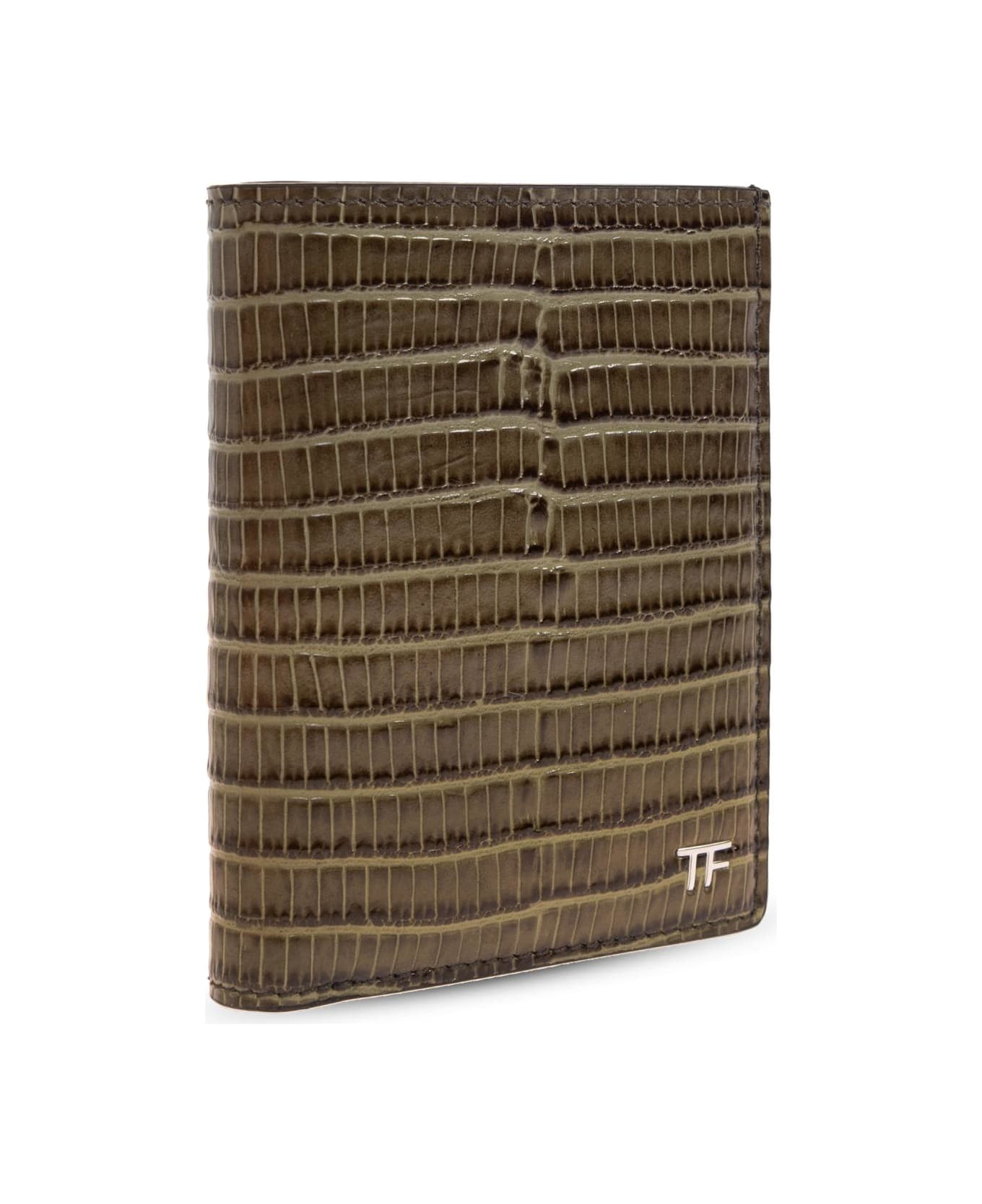 Tom Ford Folding Card Case - GREEN