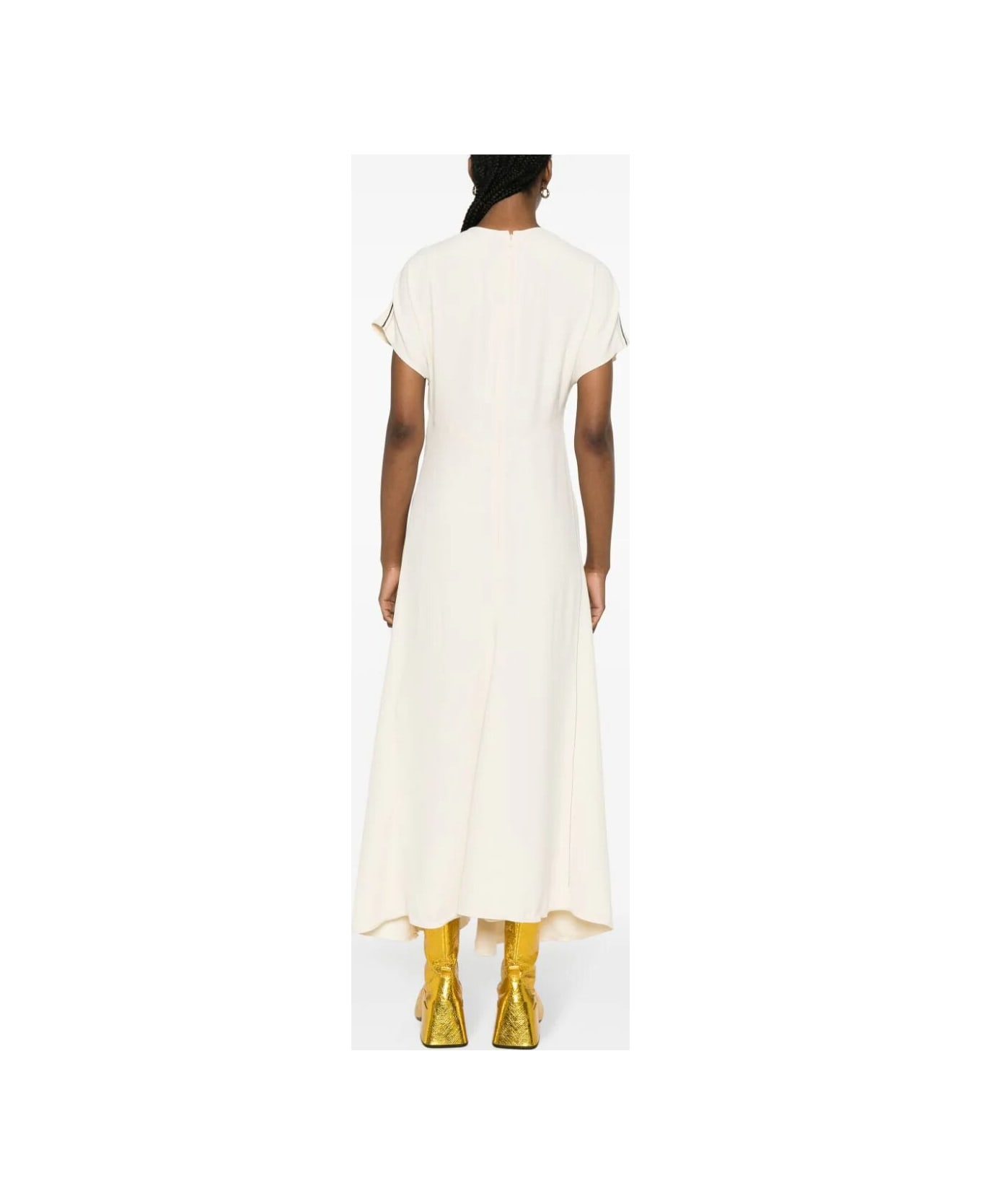 Victoria Beckham Short Dress - Cream ワンピース＆ドレス