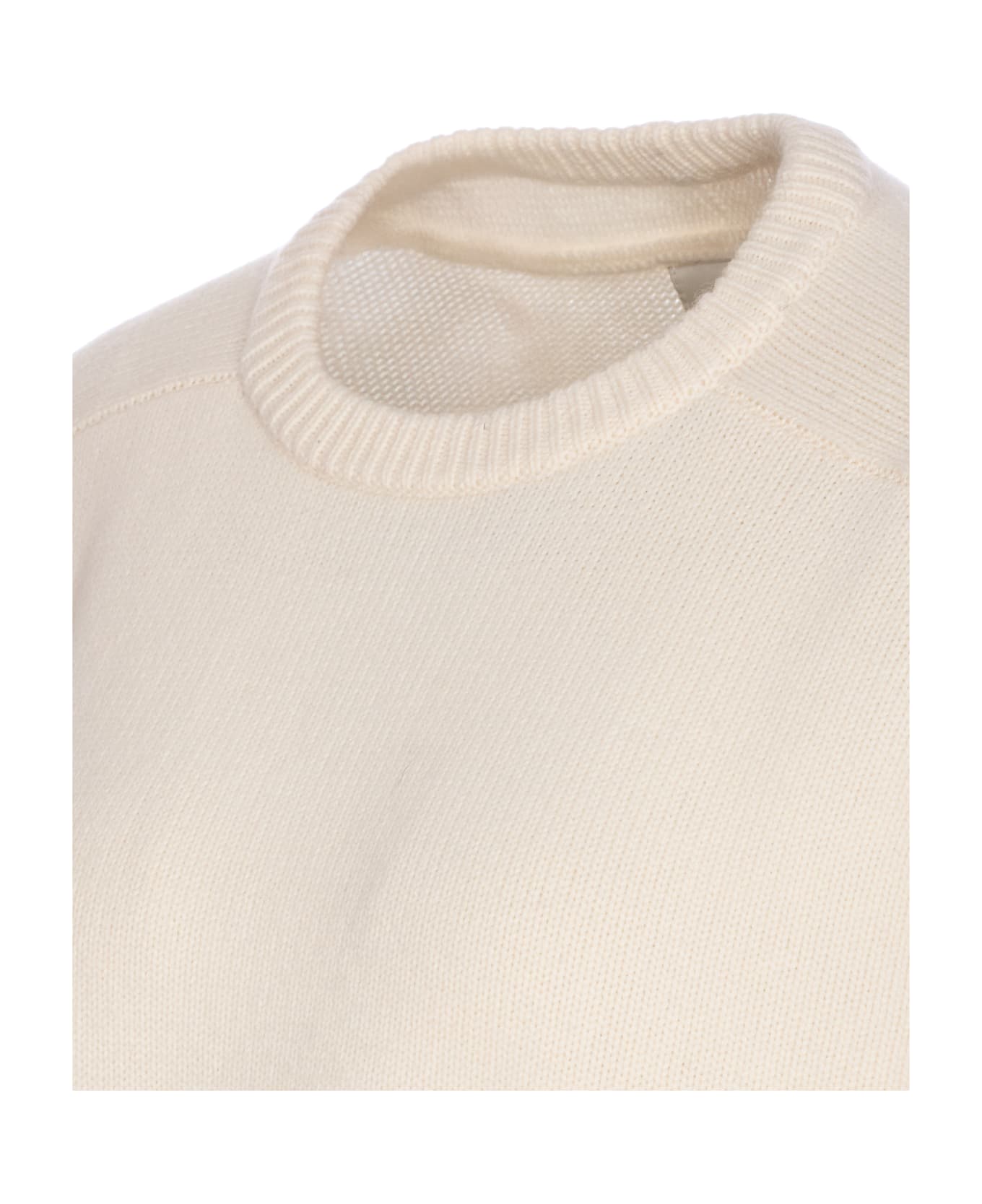 Loulou Studio Bruzzi Sweater - White