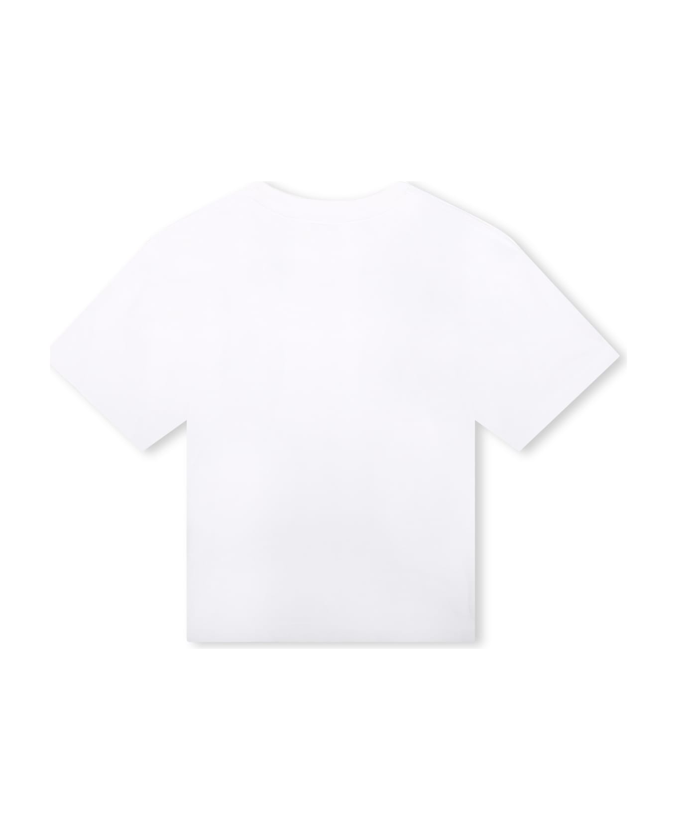 Little Marc Jacobs T-shirt Con Logo - P Bianco