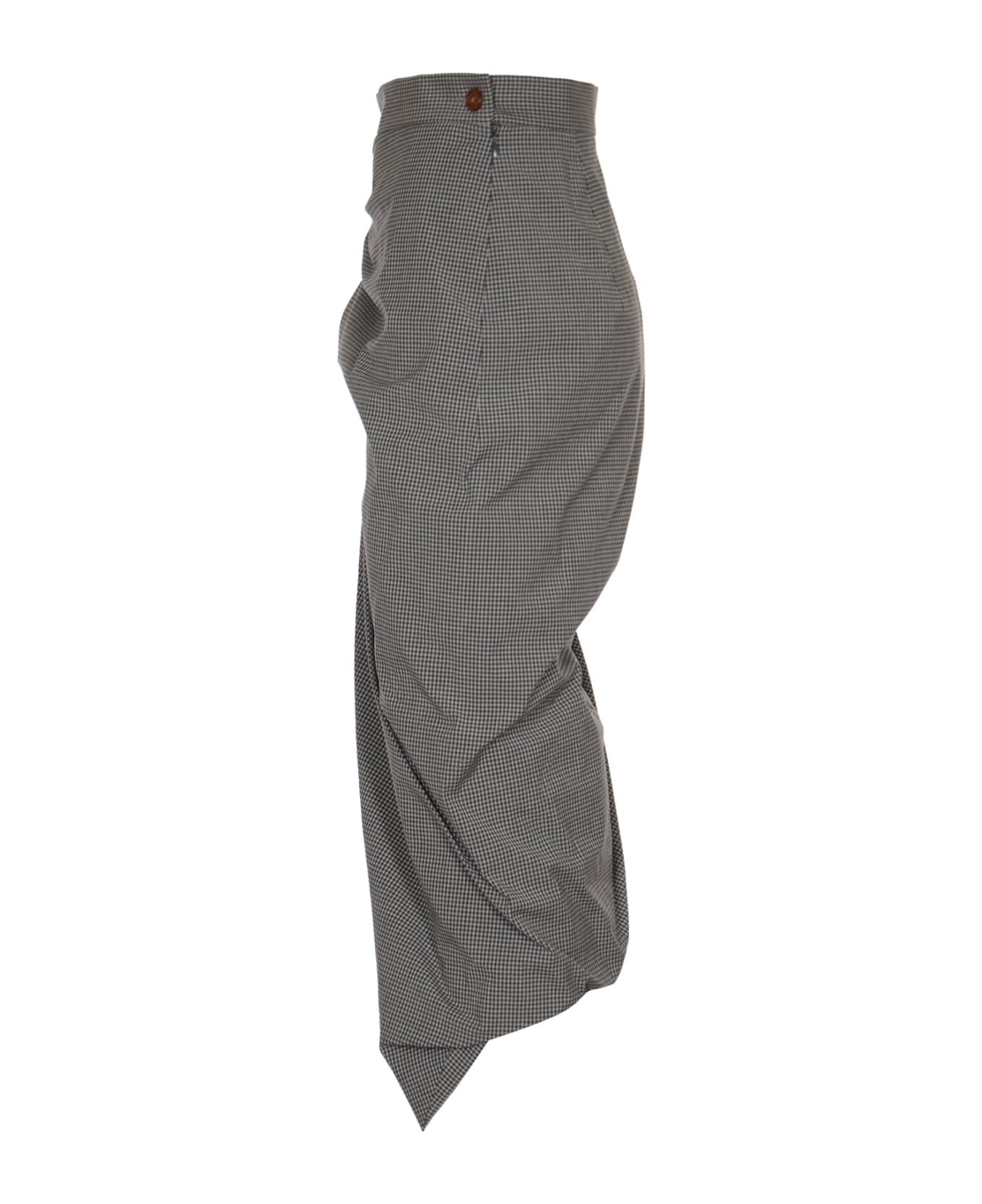 Vivienne Westwood Side Panther Skirt - Gingham スカート
