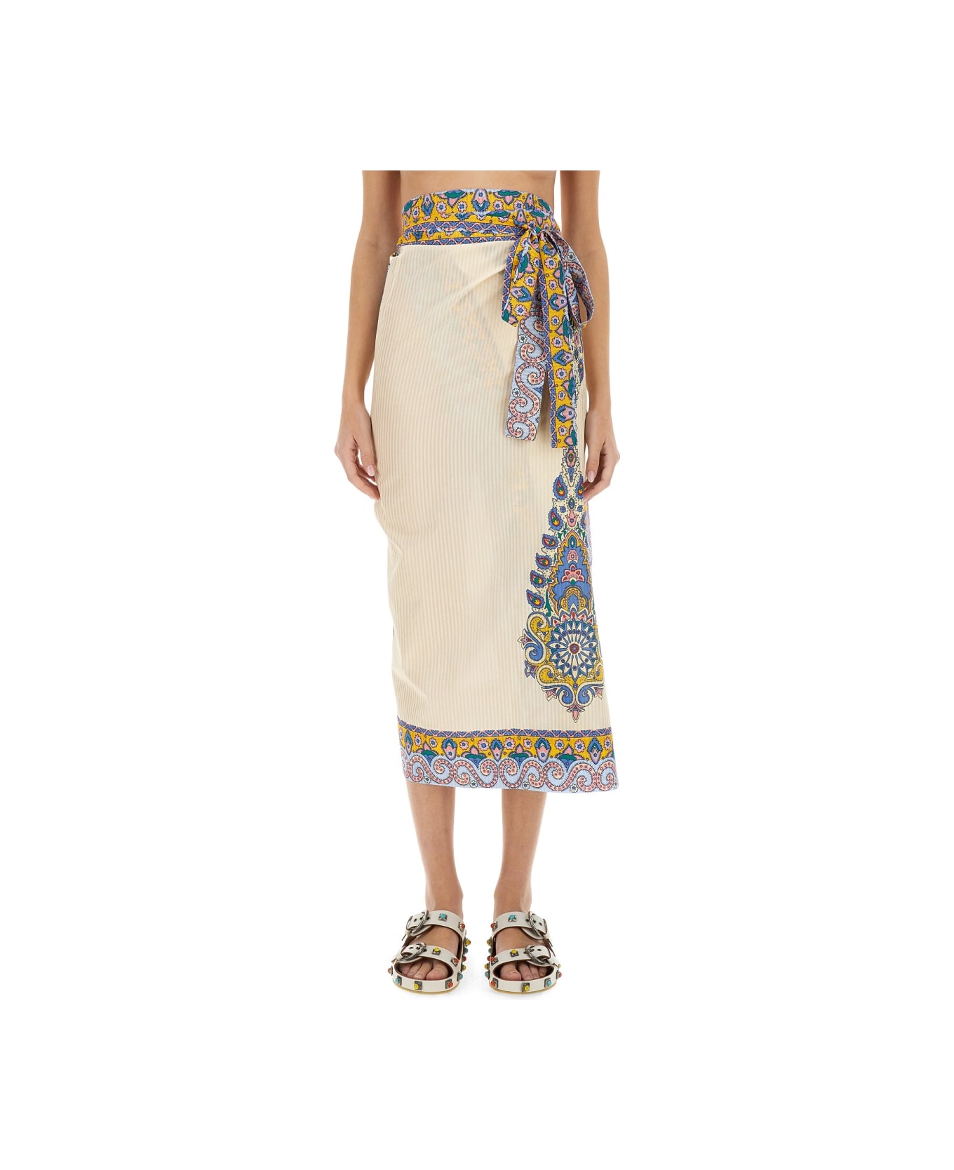 Etro Printed Skirt - MULTICOLOUR