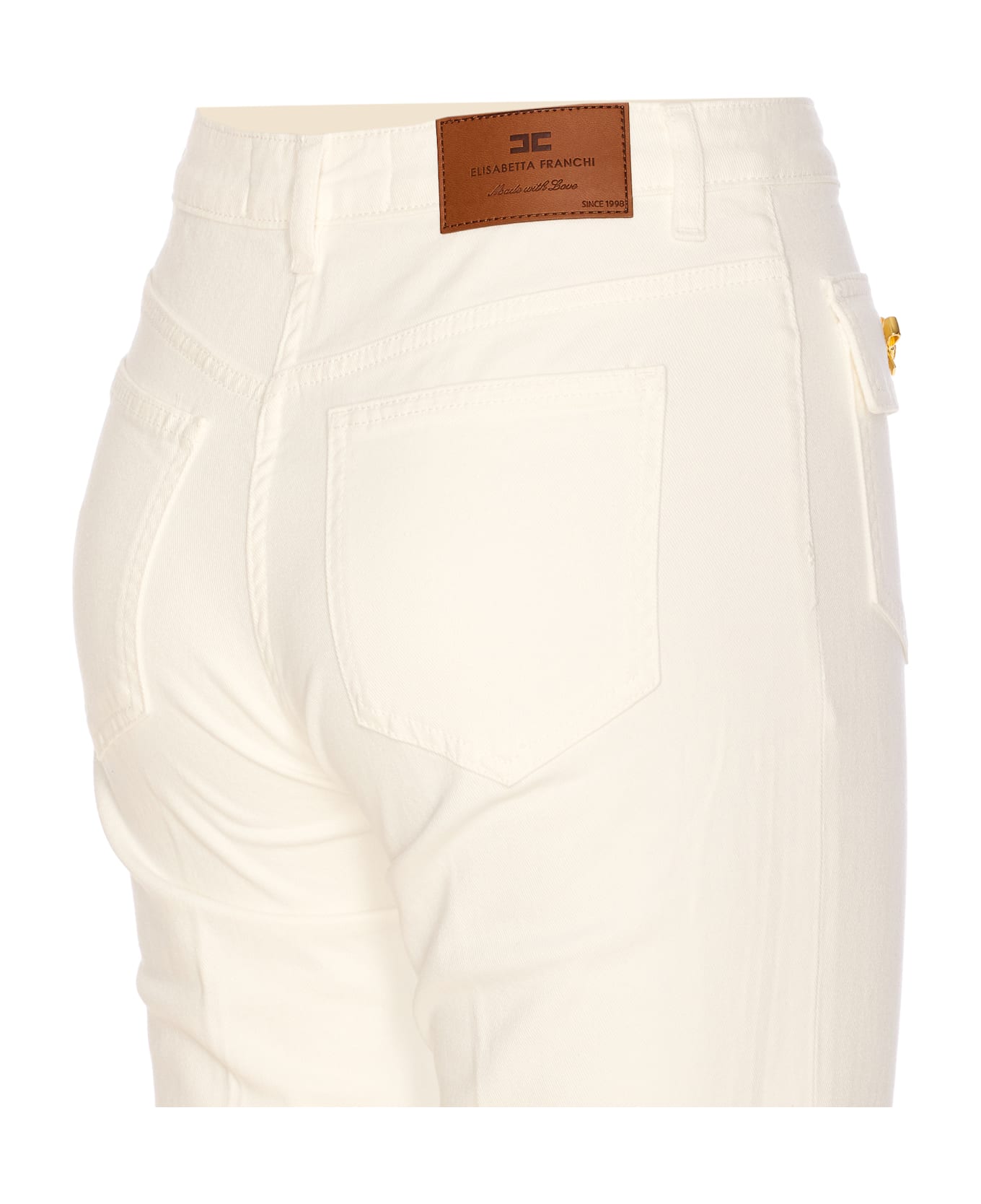 Elisabetta Franchi Jeans - White