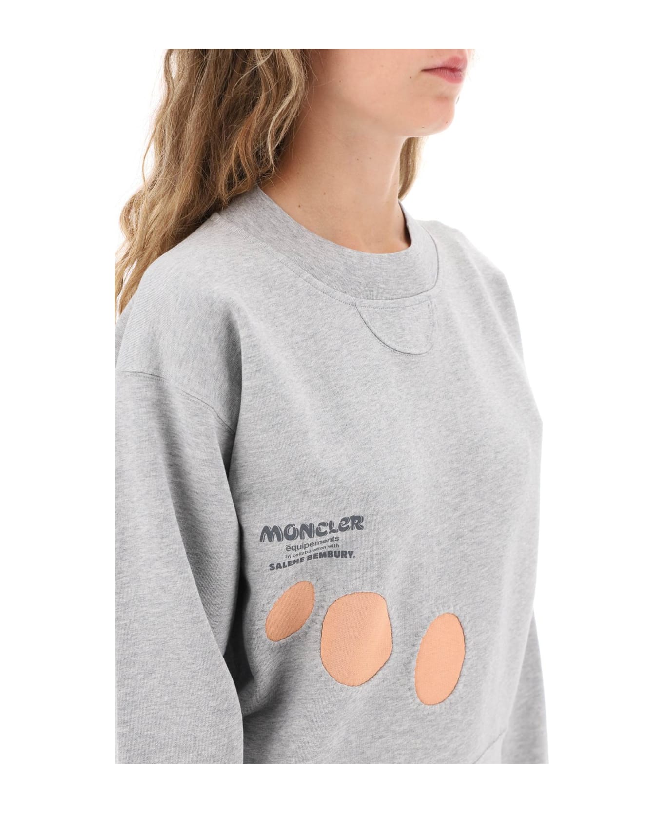 Moncler Genius X Salehe Bembury Sweatshirt - Grey フリース