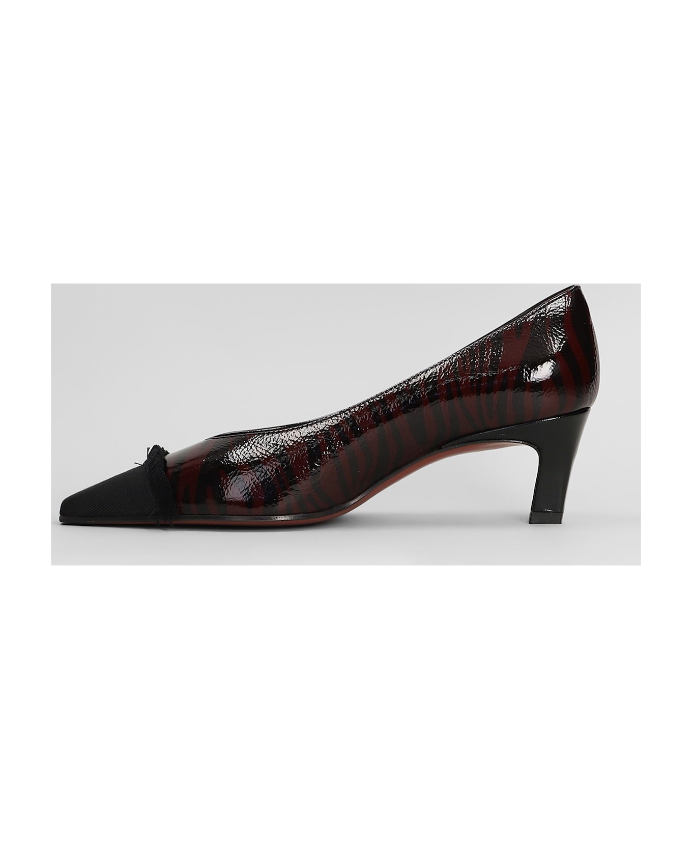 Roberto Festa Ava Pumps In Bordeaux Leather - bordeaux