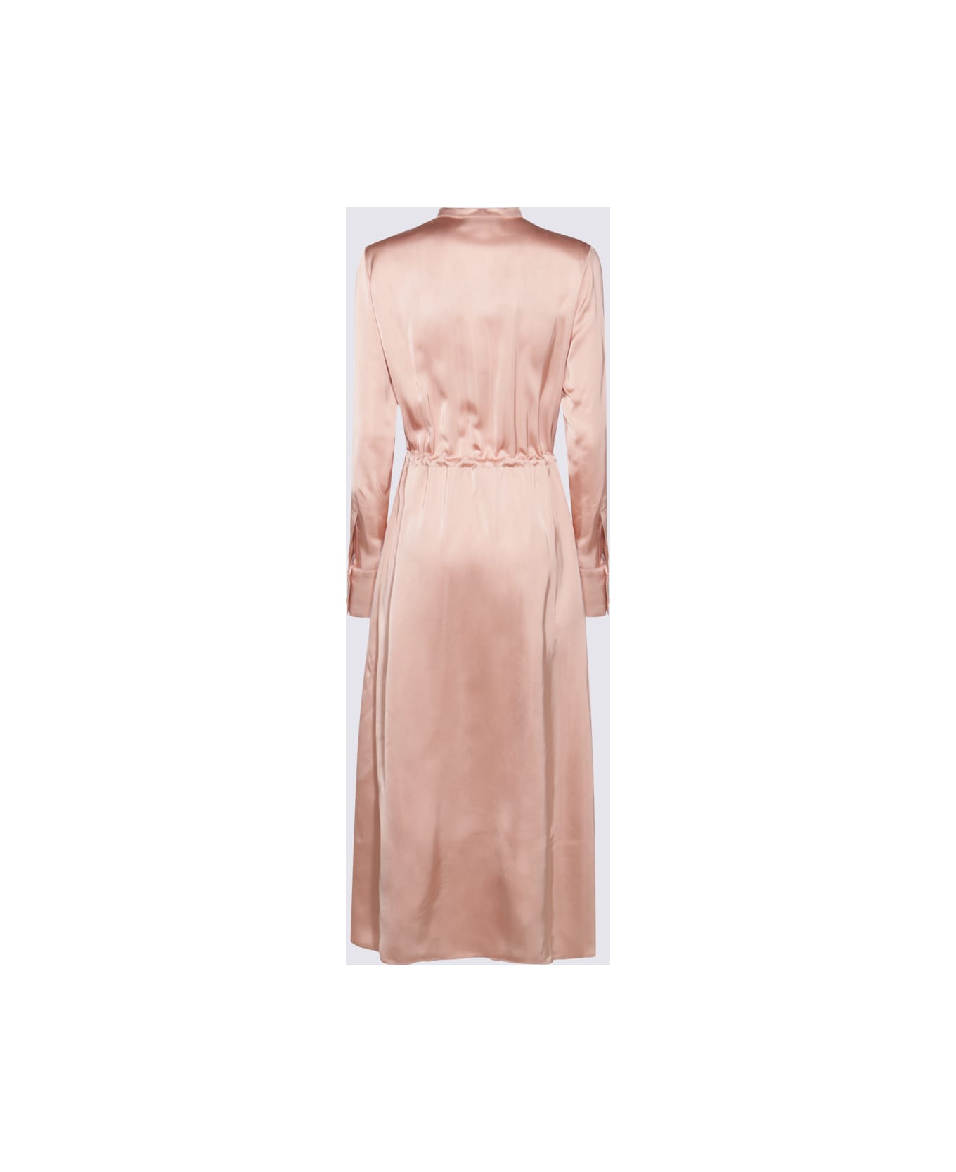 Fabiana Filippi Pink Viscose Maxi Dress - FARD