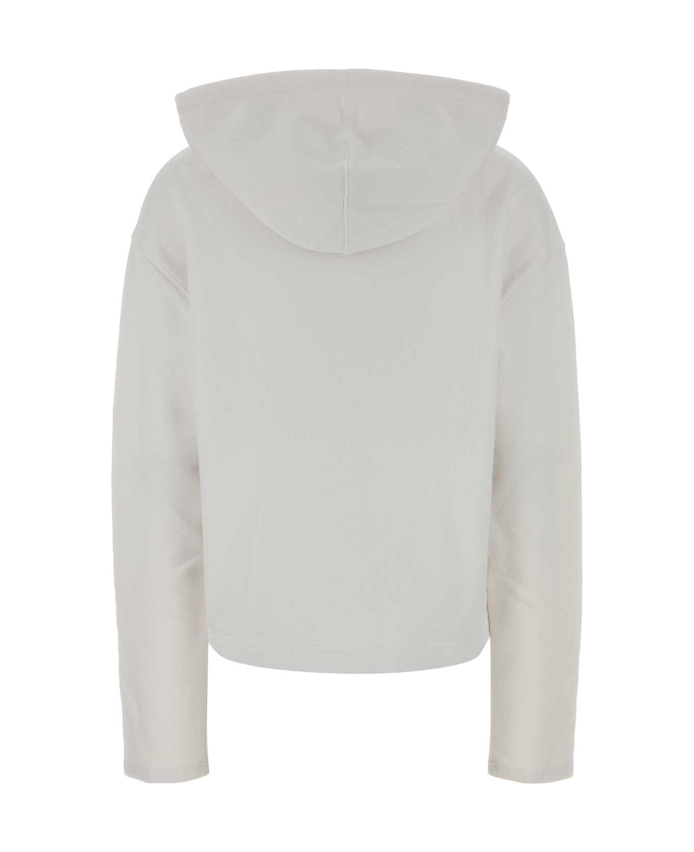 Ami Alexandre Mattiussi White Cotton Sweatshirt - White