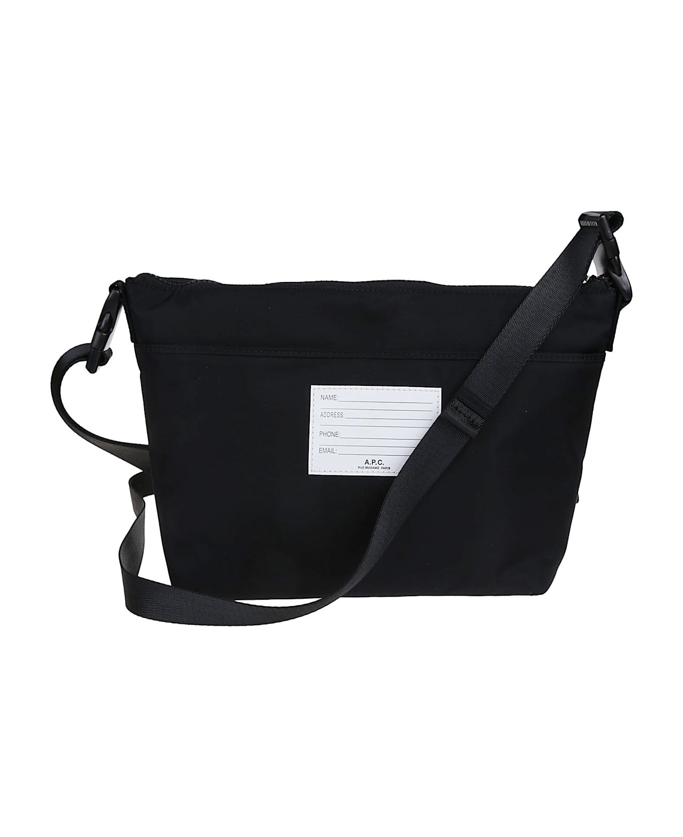 A.P.C. Trek Shoulder Bag - Lzz Noir