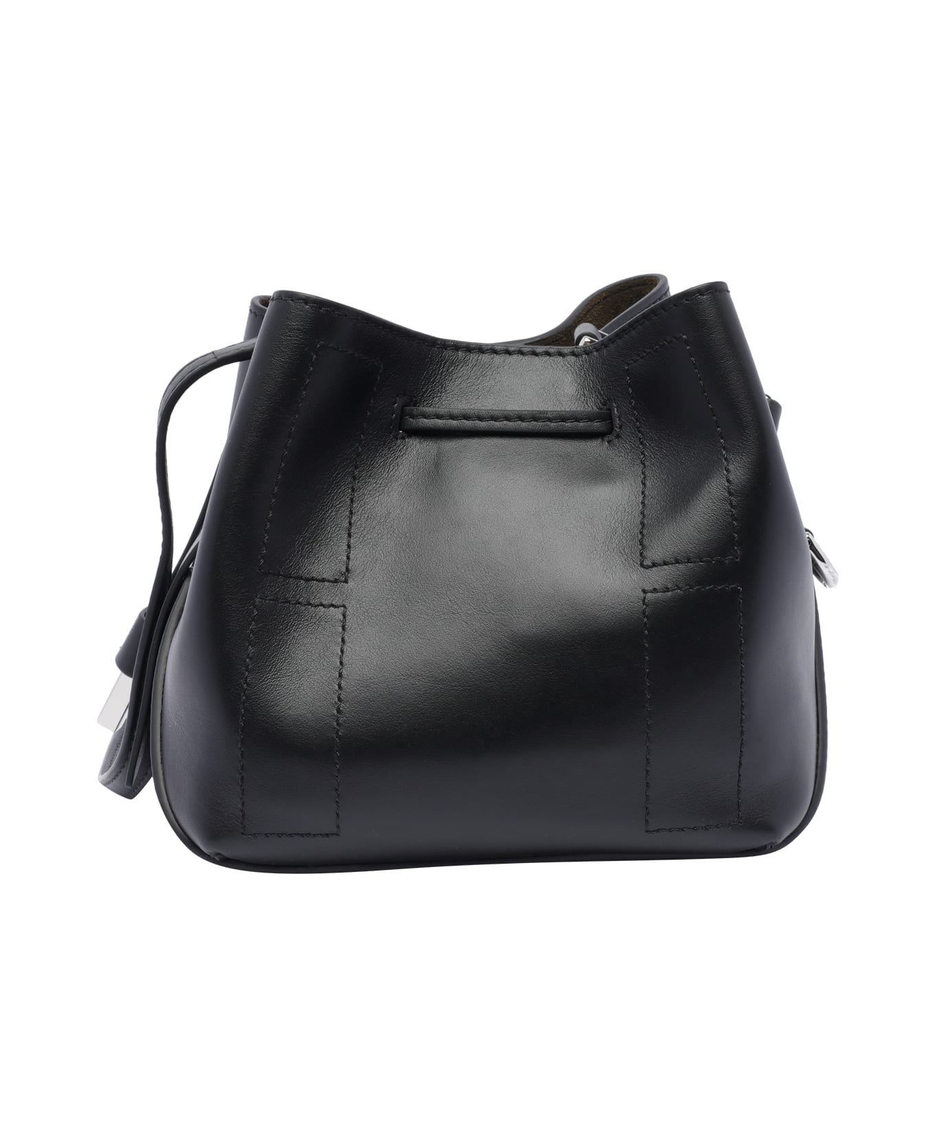 Hogan Mini Hocket Bucket Bag - Black