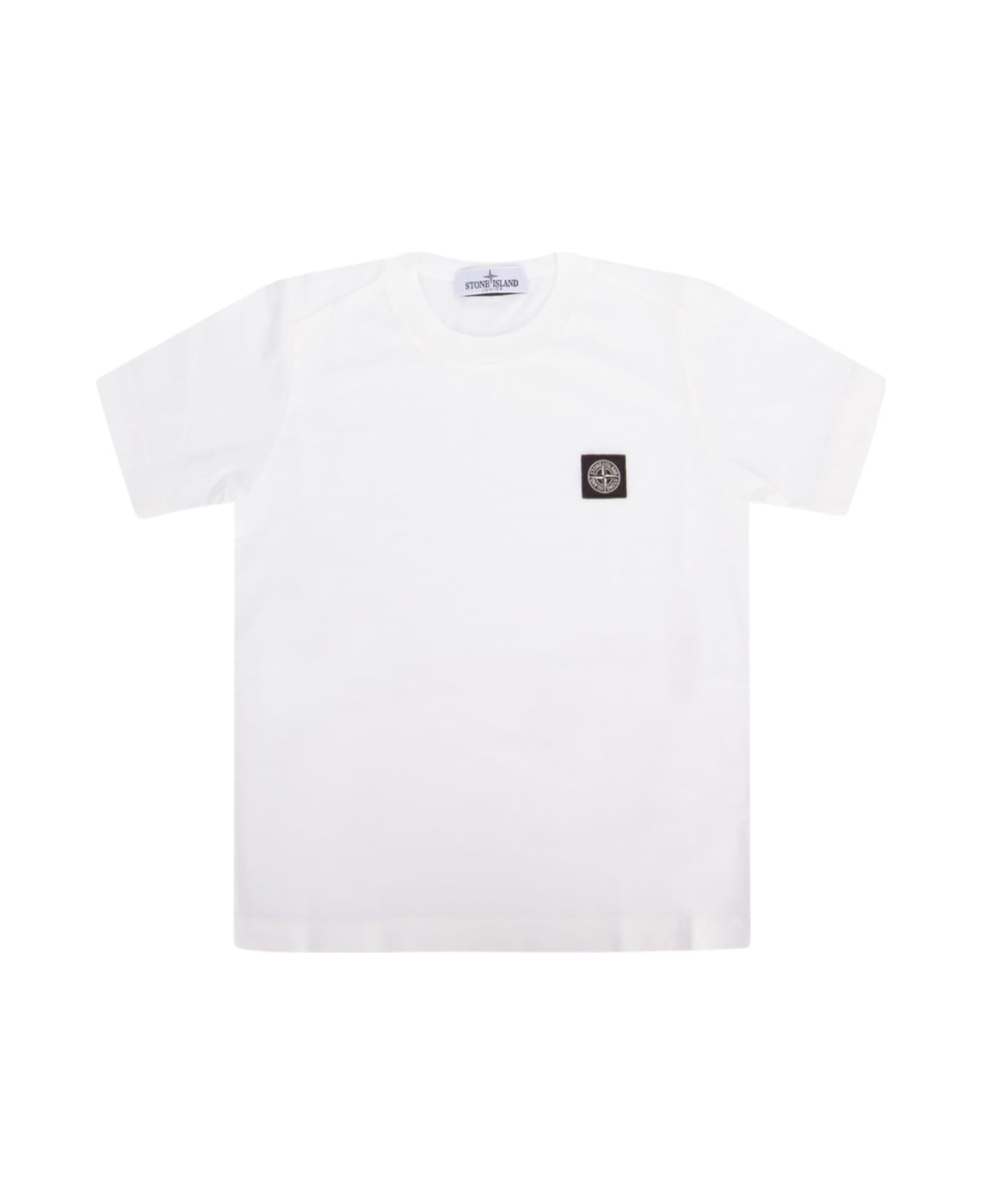 Stone Island Junior T-shirt - WHITE Tシャツ＆ポロシャツ