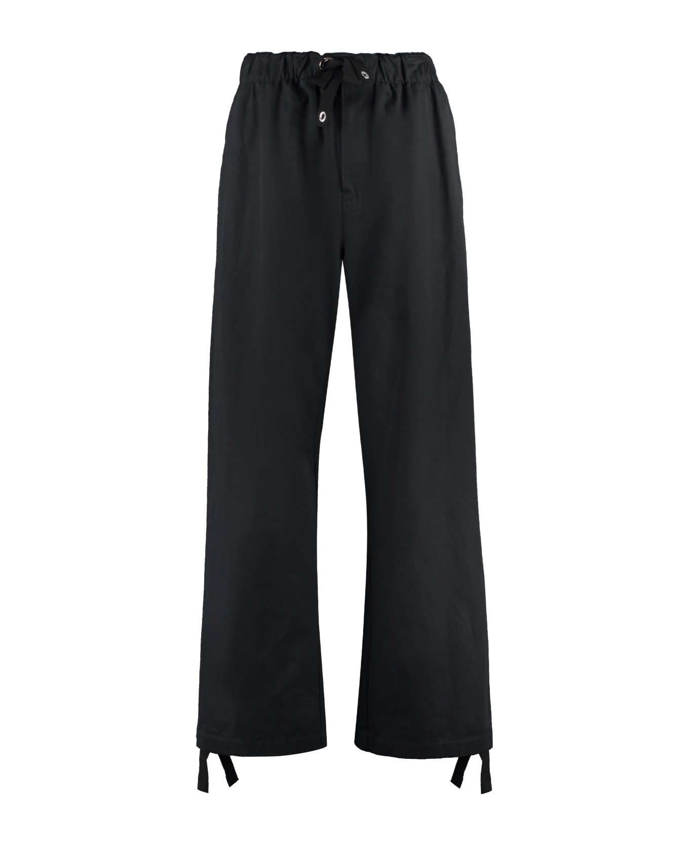 Versace Cotton Trousers - black