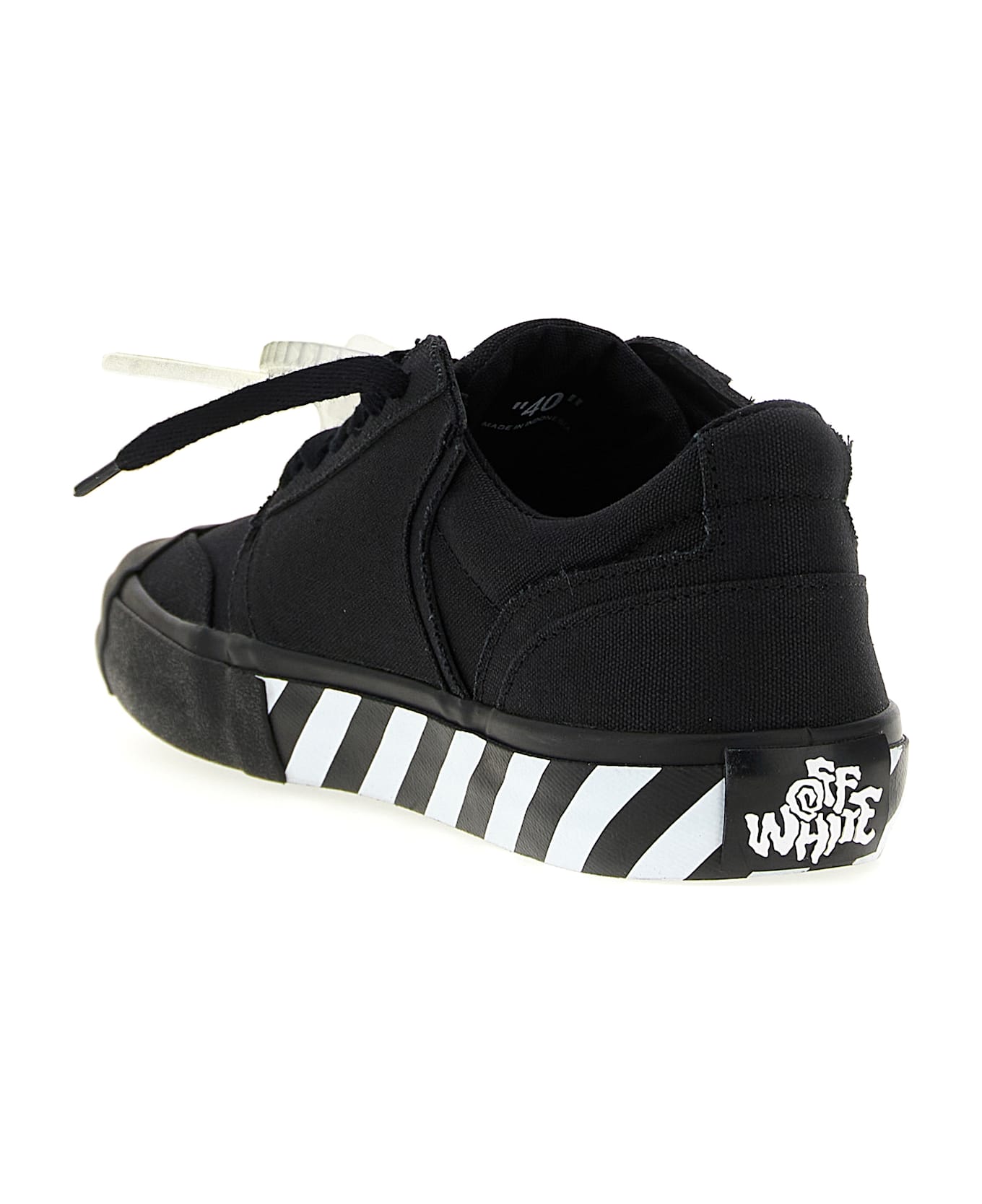 Off-White 'vulc Undercut' Sneakers - White/Black