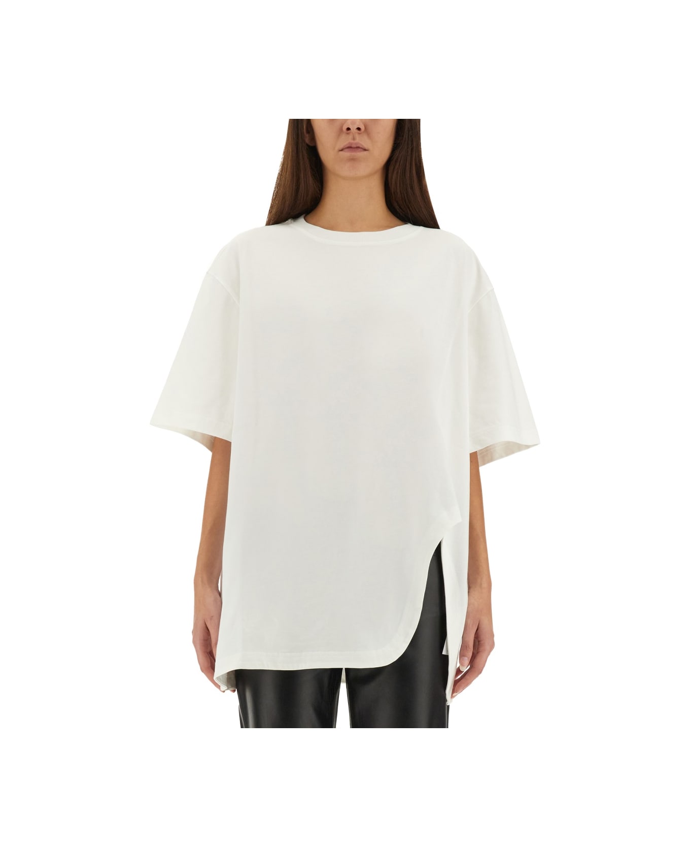 The Attico Cotton T-shirt - WHITE
