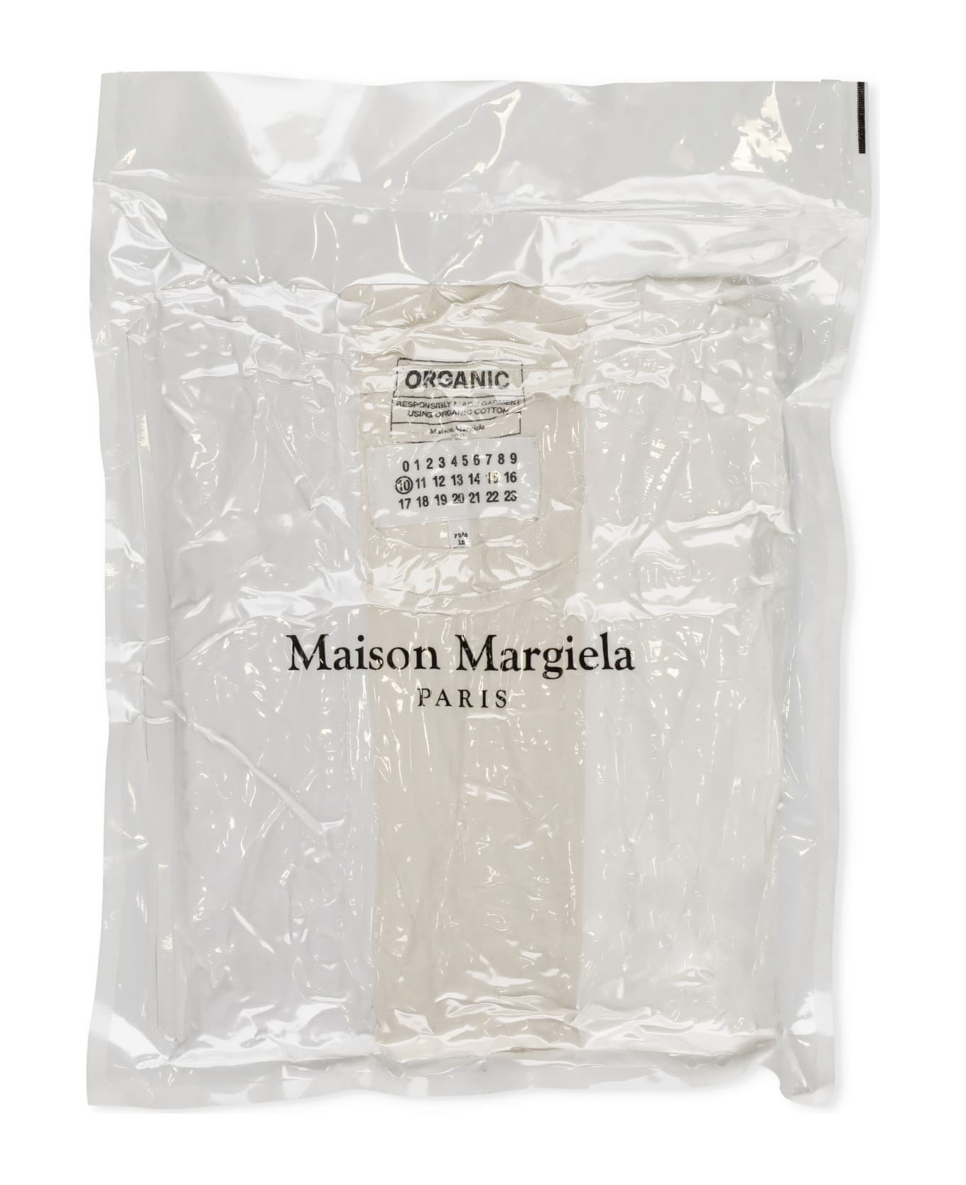 Maison Margiela Three T-shirt Set - Zanone Intarsien-Pullover mit rundem Ausschnitt