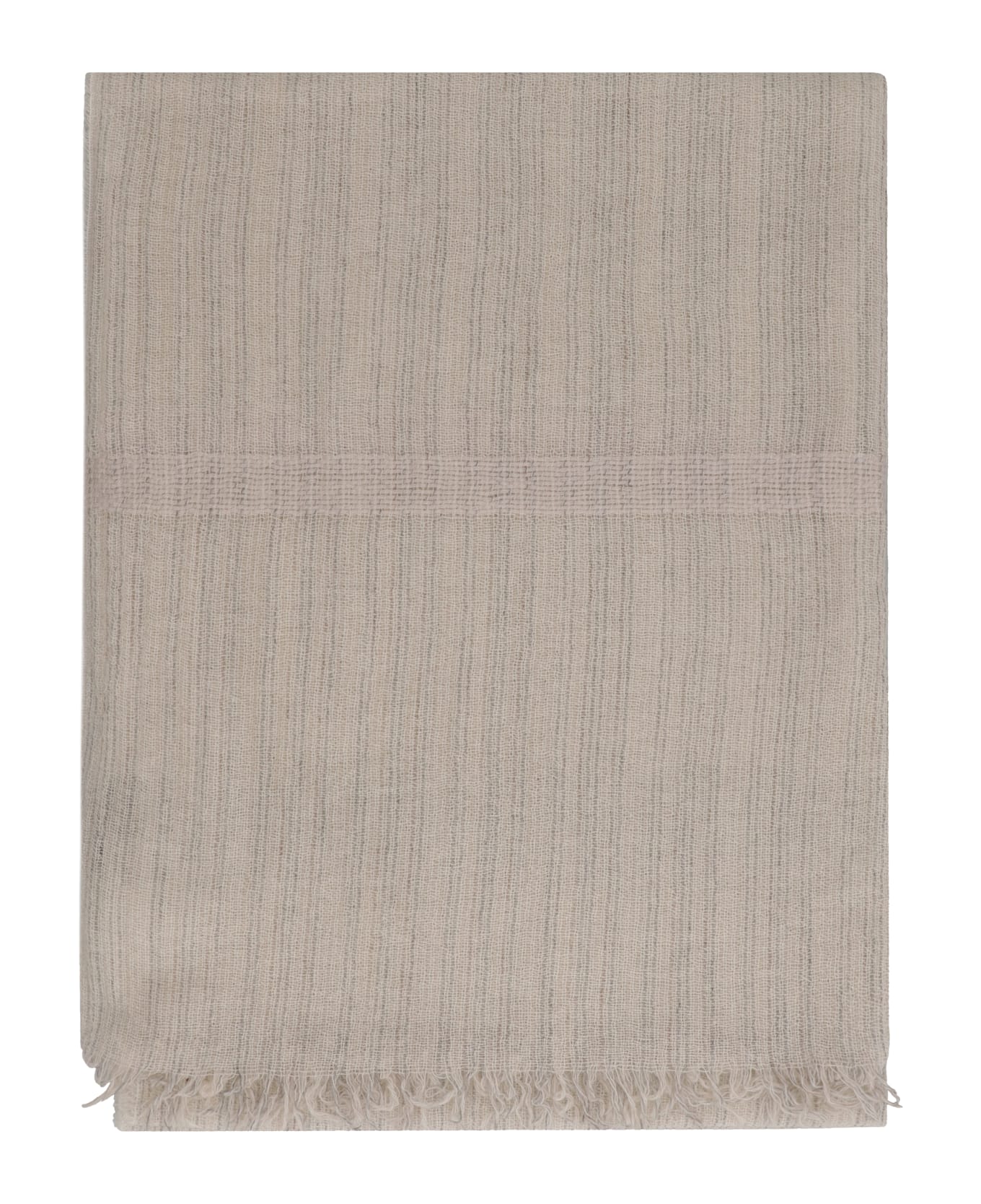 Malo Cashmere Scarf - Ecru