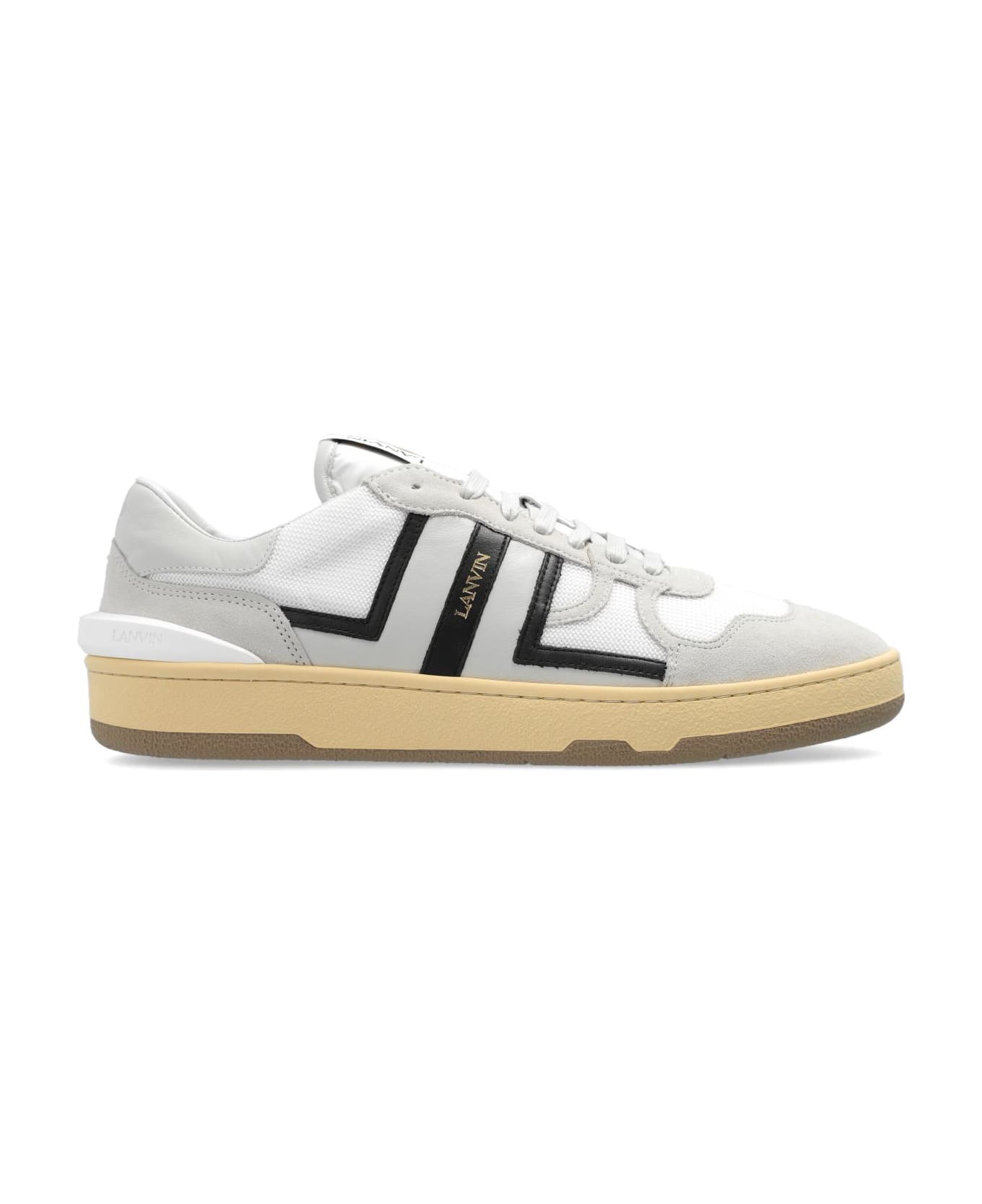 Lanvin 'clay Low' Sneakers - Black/off White