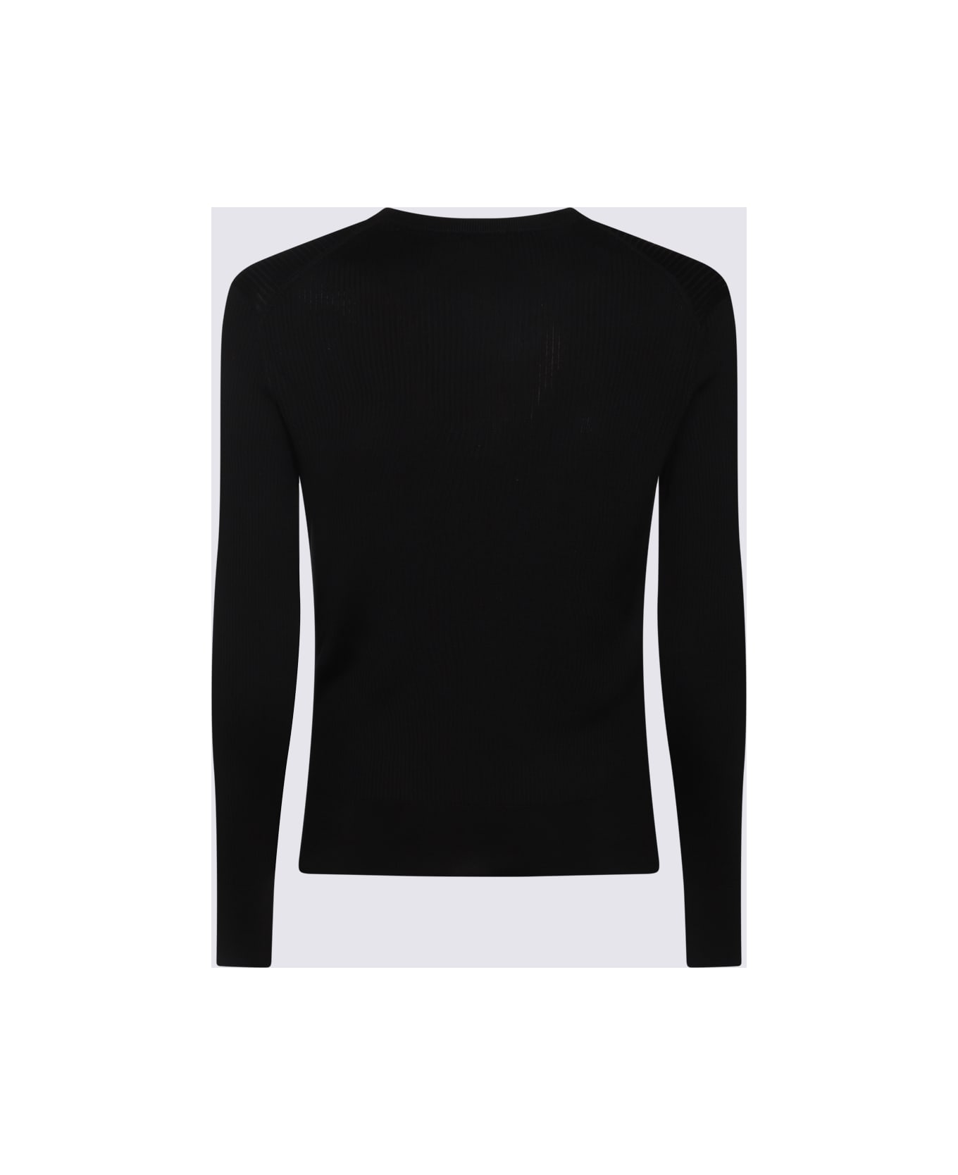 Tom Ford Black Silk Knitwear - Black