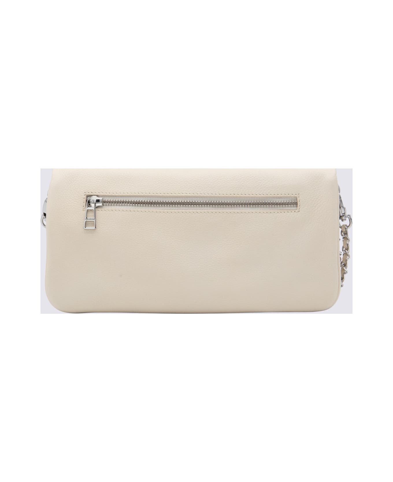 Zadig & Voltaire White Leather Rock Nano Shoulder Bag - FLASH