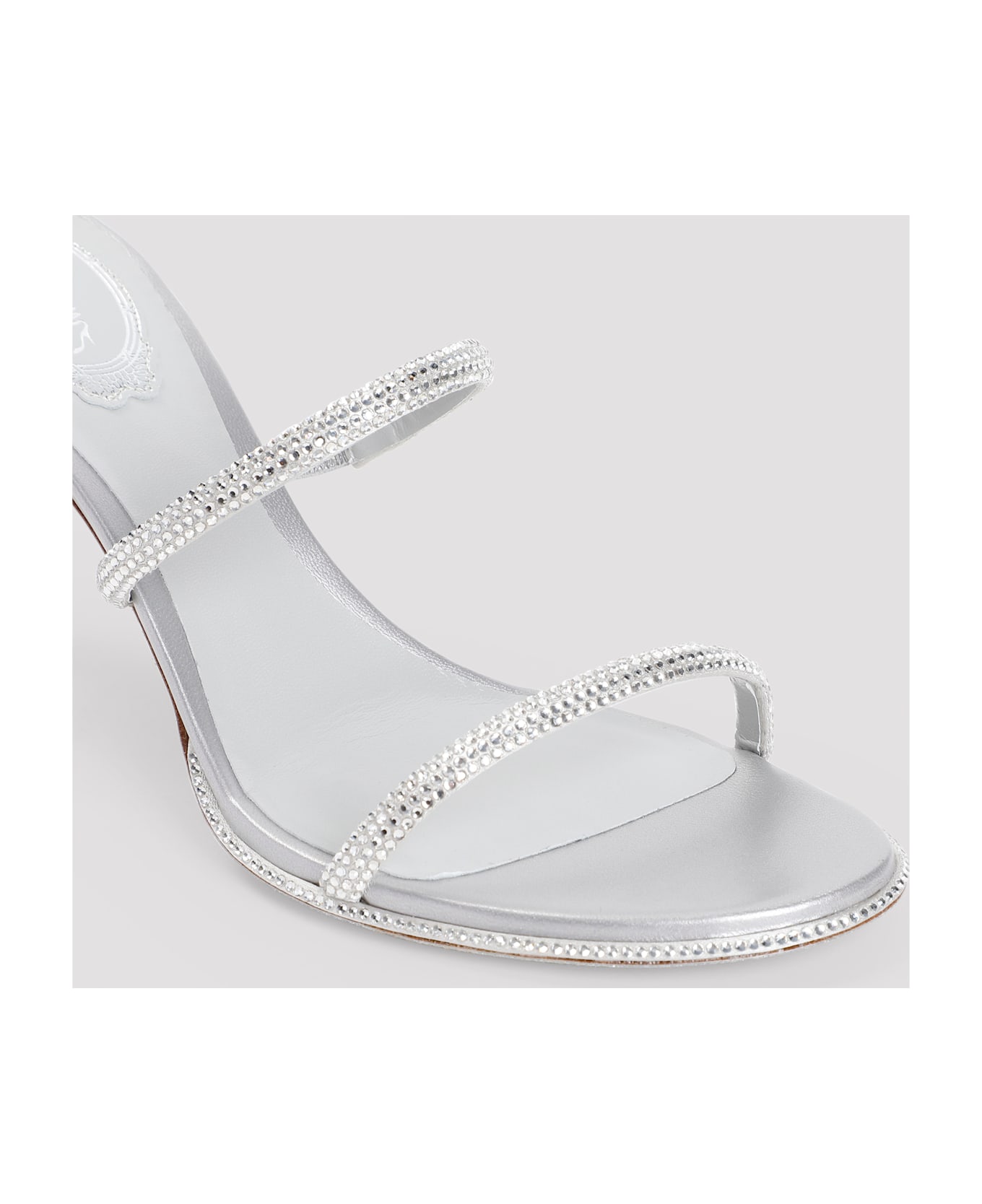 René Caovilla Renè Caovilla Sandals - Grey Satin