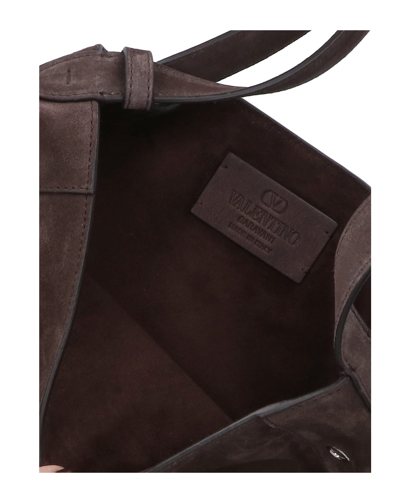 Valentino Garavani 
nellcôte
 Shoulder Bag - Brown