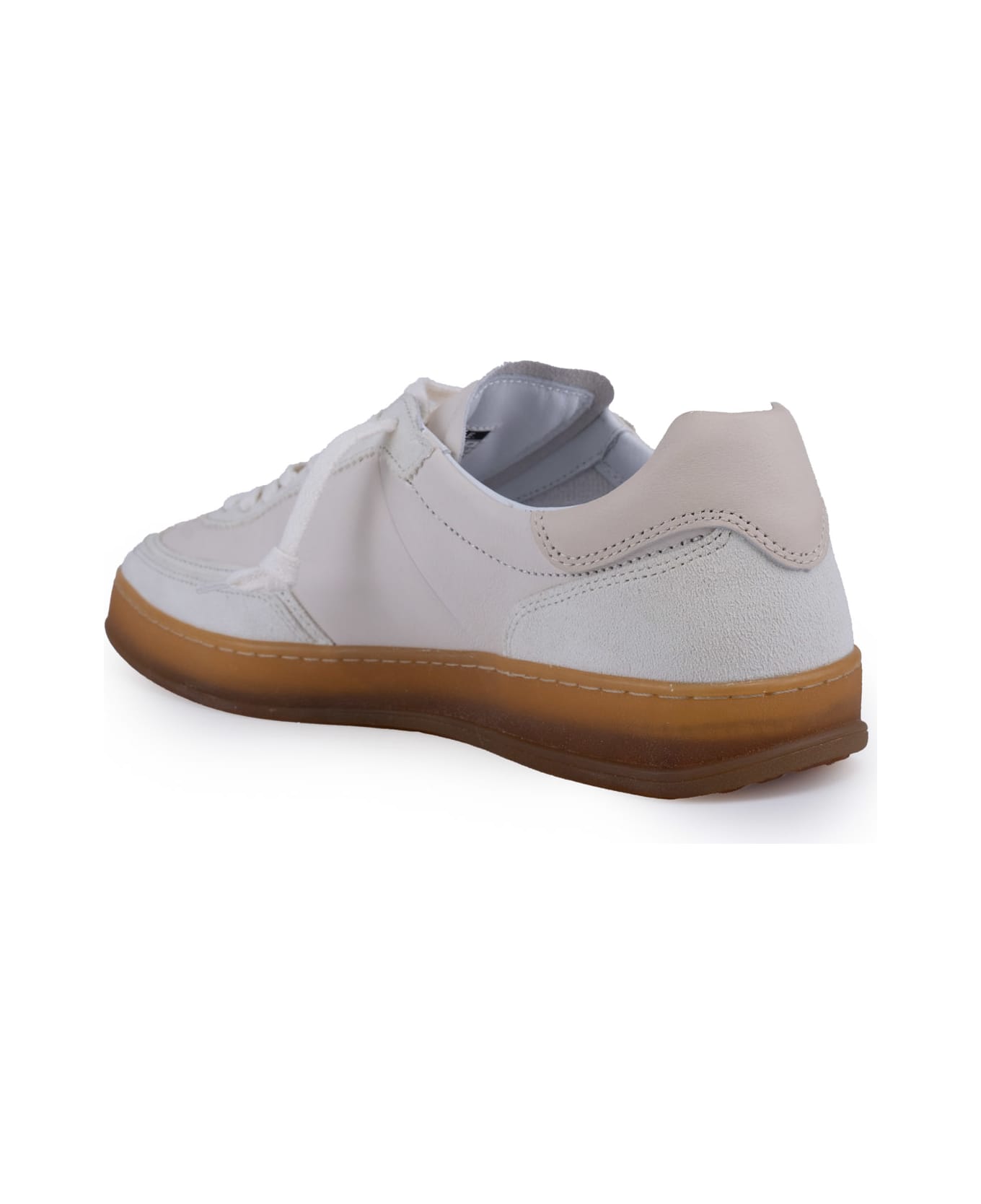 D.A.T.E. Sporty Mono Sneakers - Iv Ivory