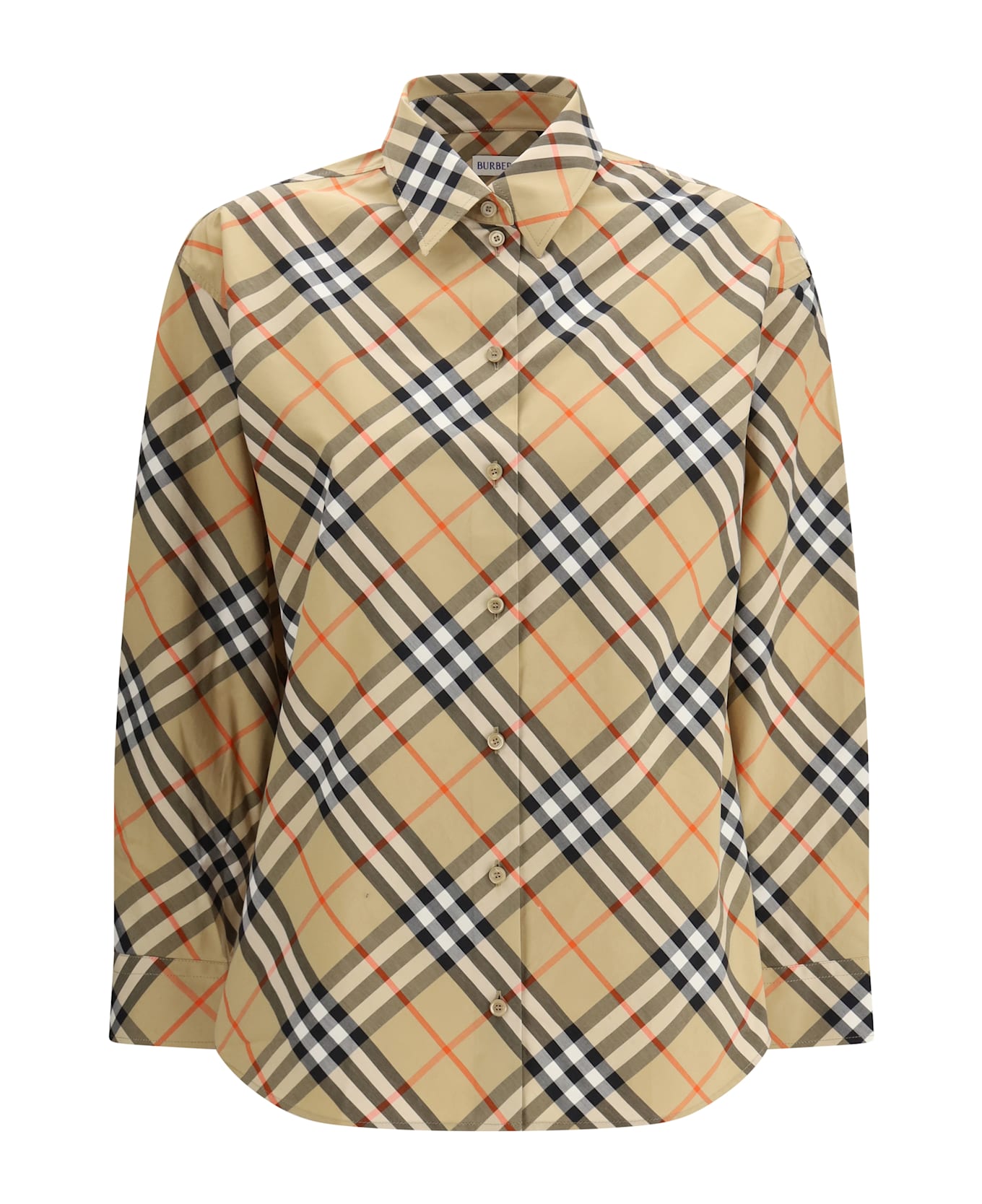 Burberry Slim Fit Cotton Check Shirt