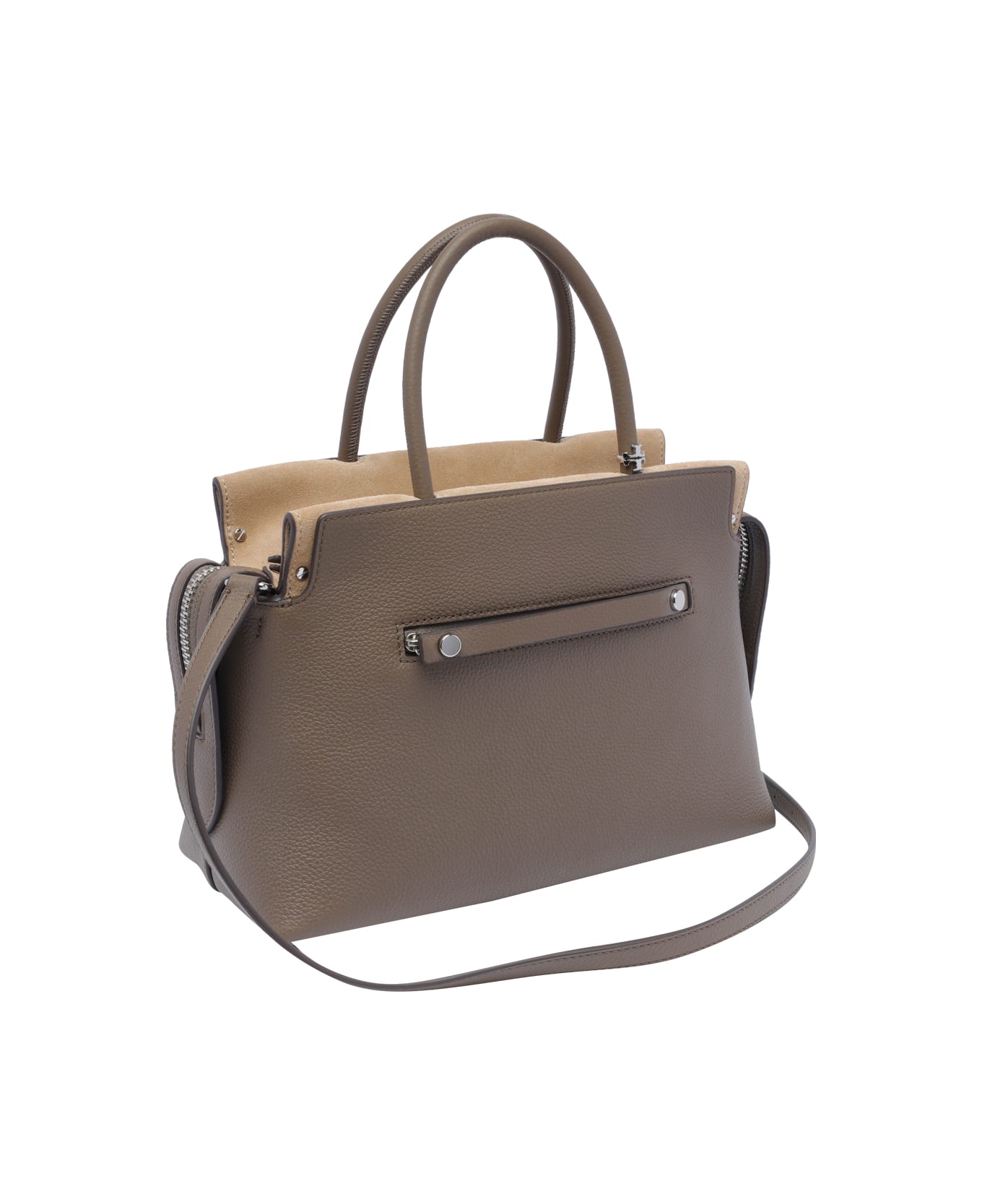 Tory Burch Mercer Tote Bag - WILD MUSHROOM