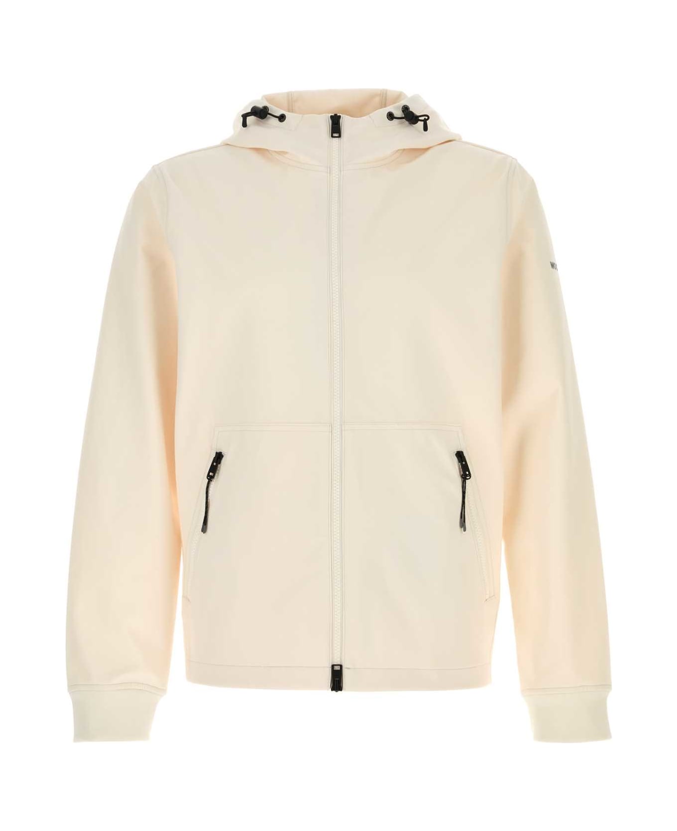 Woolrich Ivory Stretch Polyester Jacket - JETSTREAM