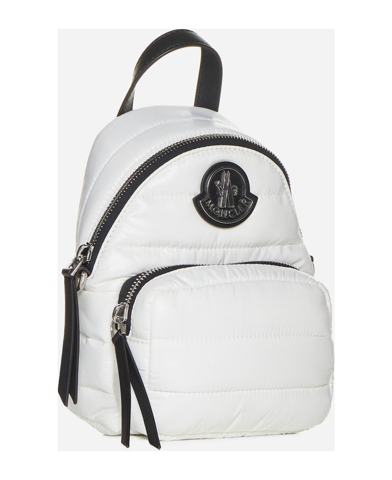 Moncler Kilia Nylon Small Crossbody Backpack Bag - Beige バックパック