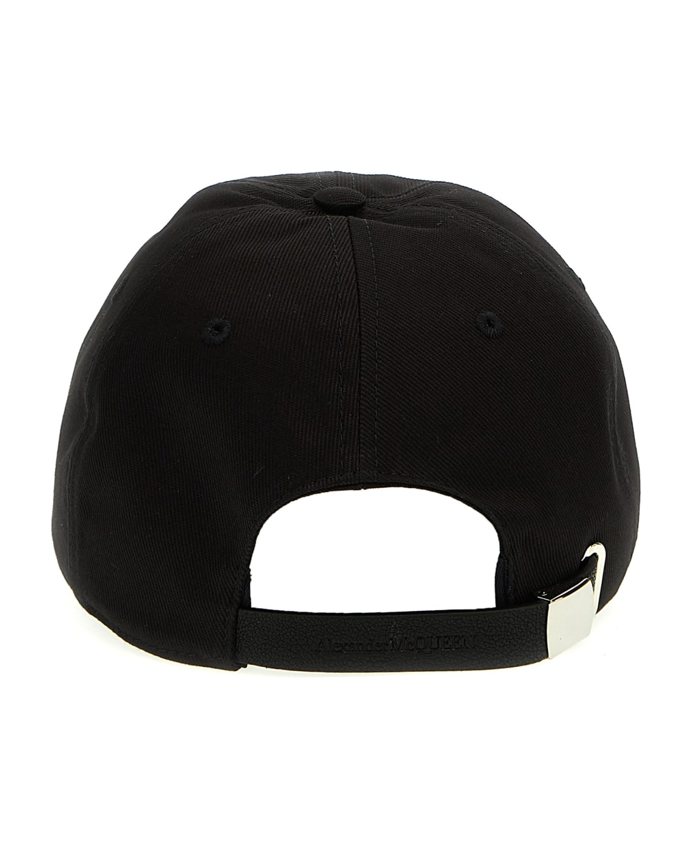 Alexander McQueen Baseball Hat - Black Khaki 帽子