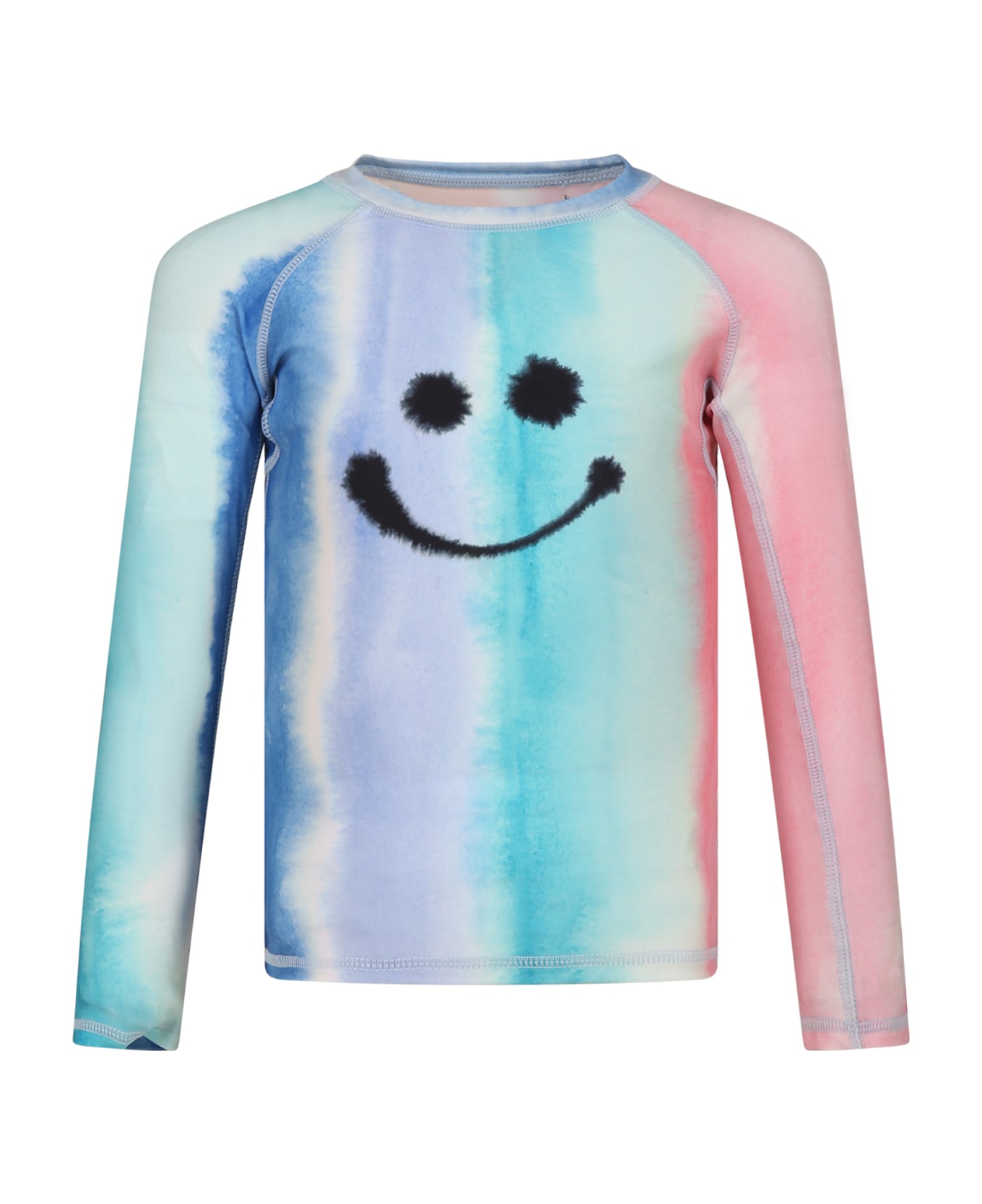 Molo Multicolor T-shirt For Kids With Smiley - Multicolor Tシャツ＆ポロシャツ