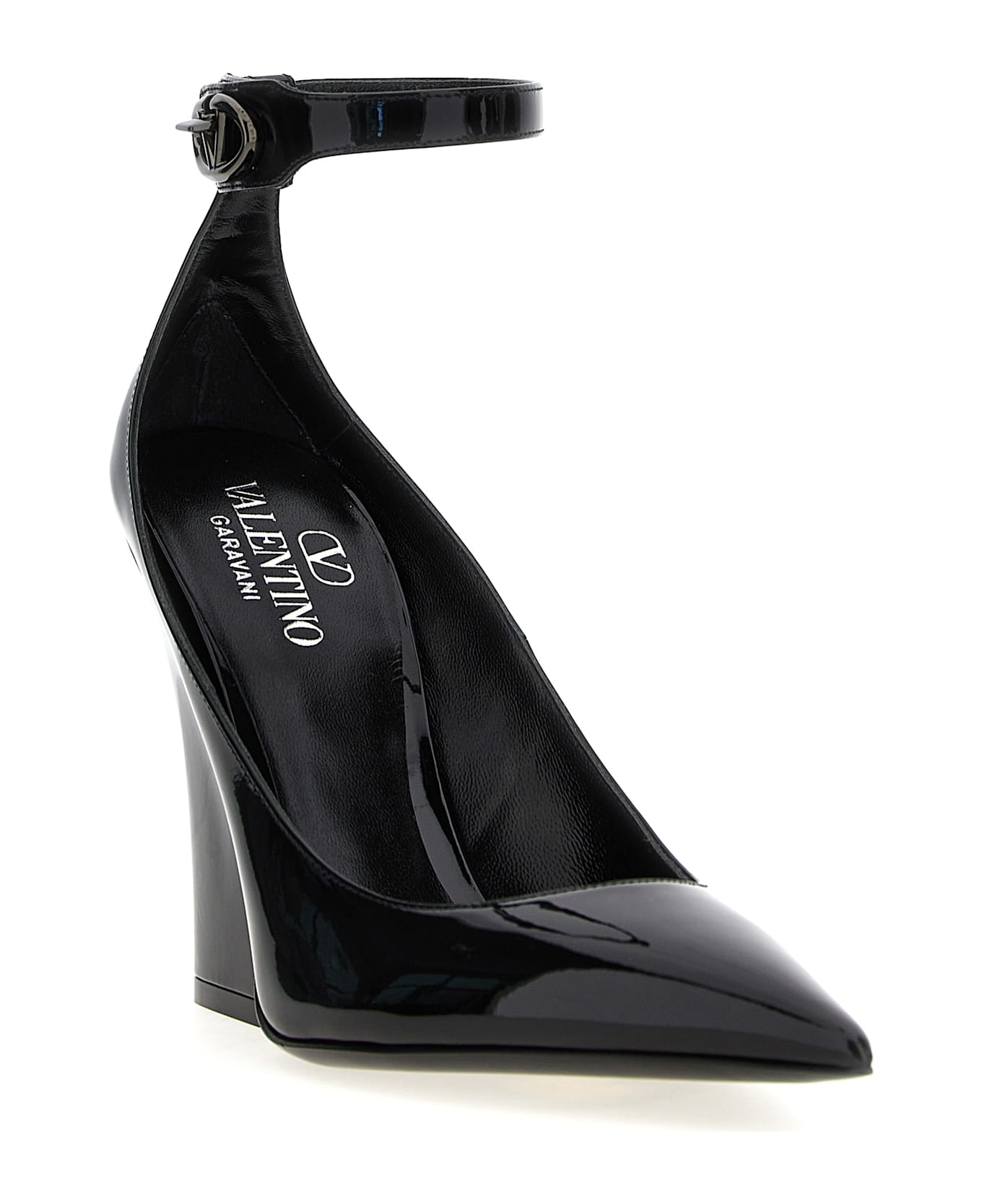 Valentino Garavani 'vlogo Locker' Pumps - Black