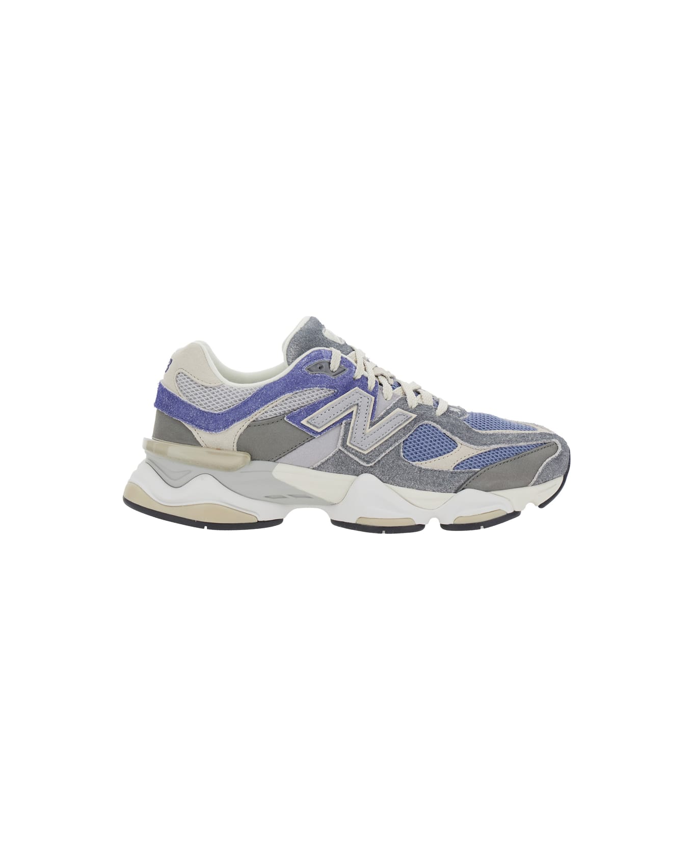New Balance Multicolor Low Top Sneaker With Logo Detail On The Side In Suede And Tech Fabric Unisex - Multicolor