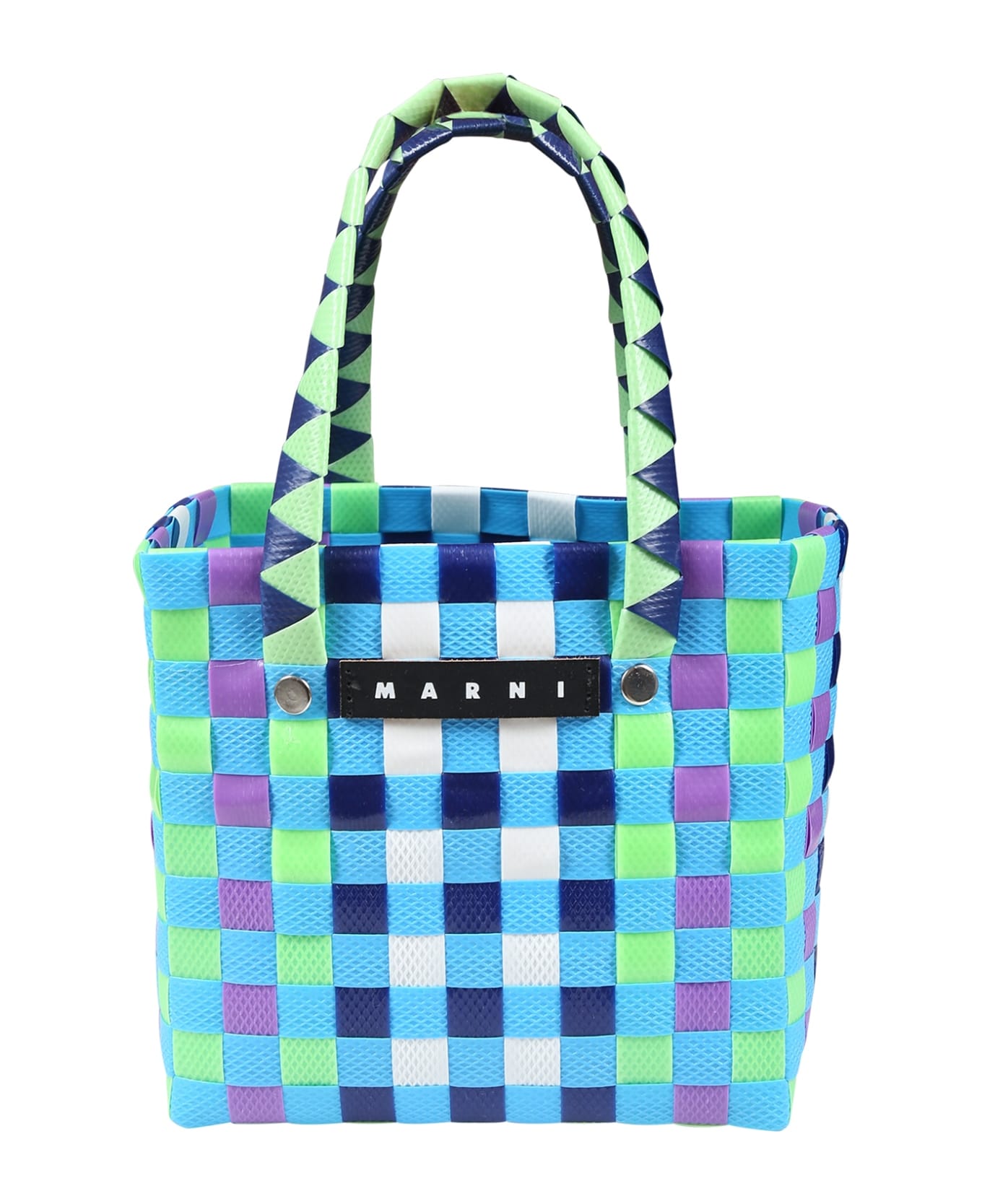 Marni Multicolor Bag For Girl With Logo - Multicolor