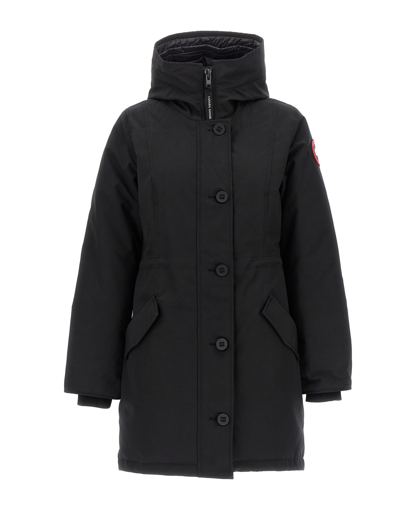 Canada Goose 'rossclair' Parka - BLACK コート