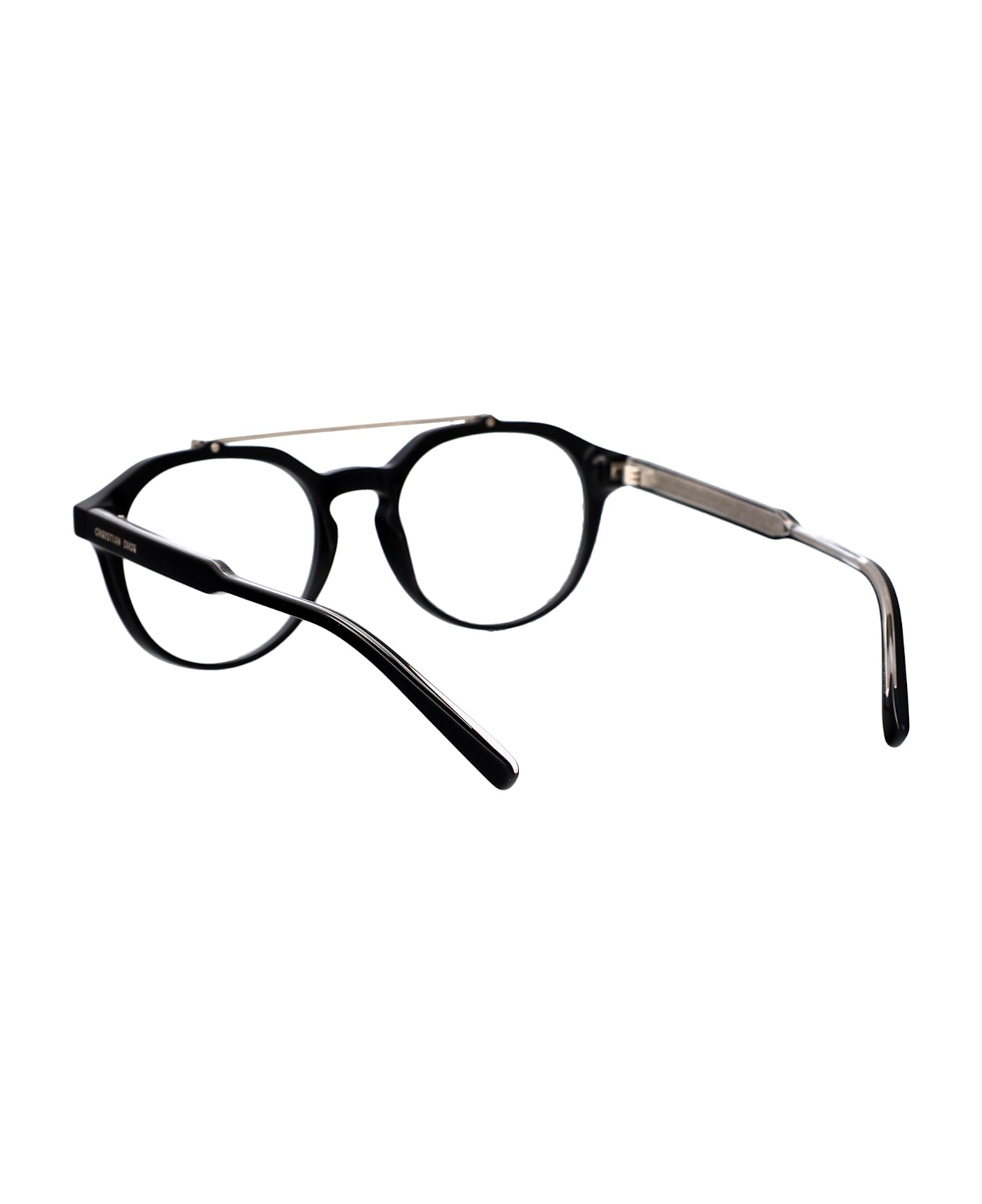 Dior Eyewear Diorbotanicao R1i Glasses - 1000 BLACK/CRYSTAL