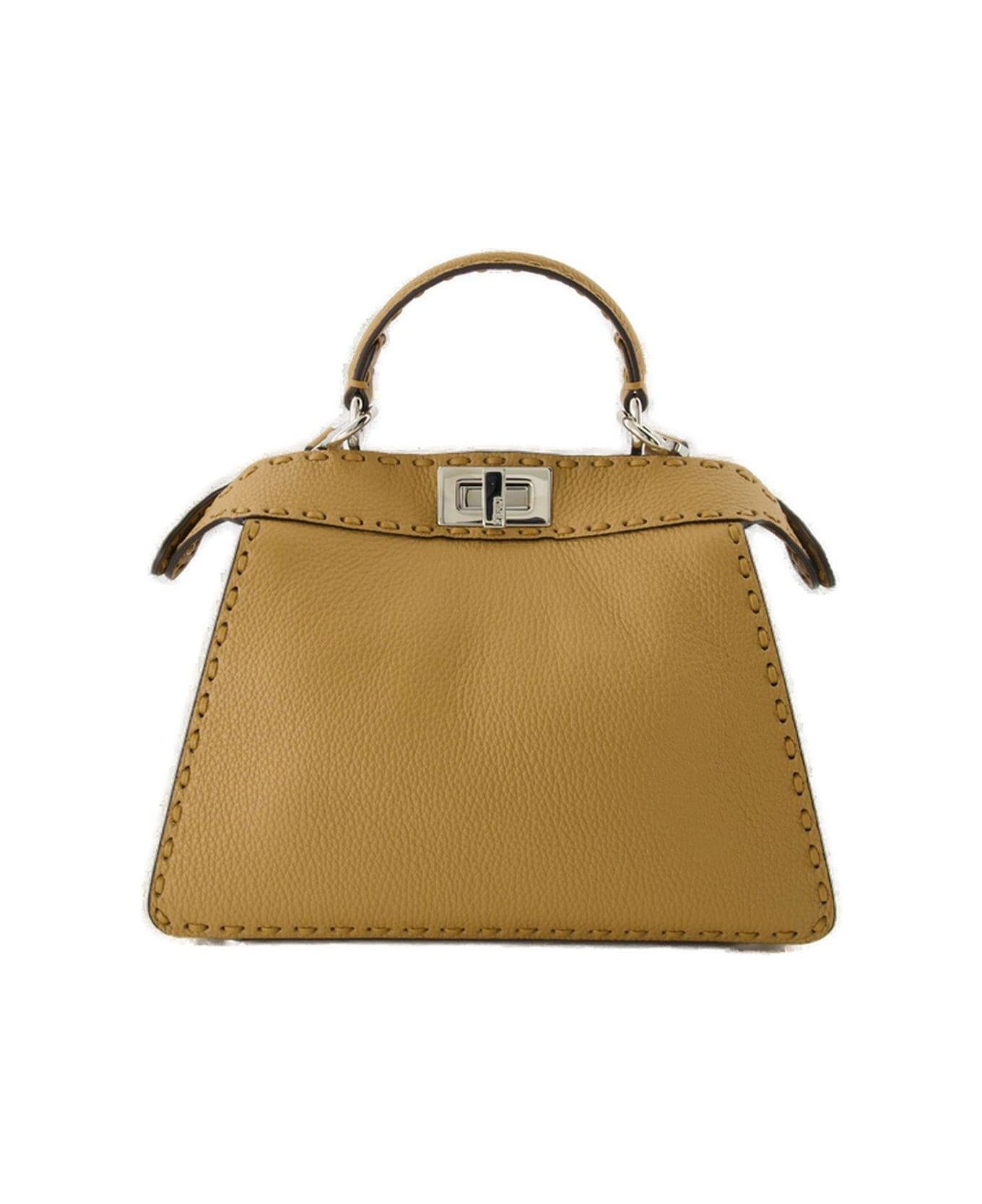 Fendi Peekaboo Iseeu Small Tote Bag - Marrone