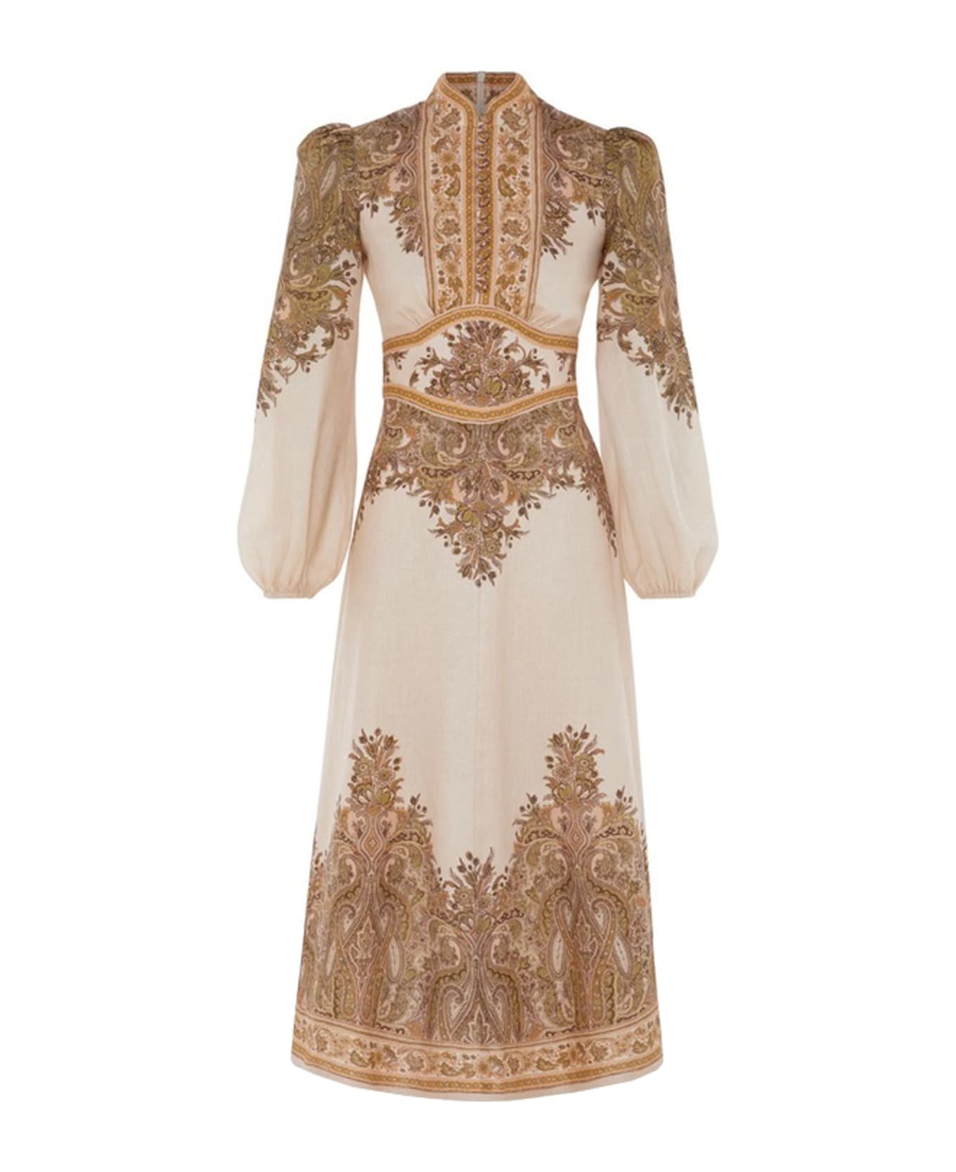 Zimmermann Dress - KHAKIPAISLEY