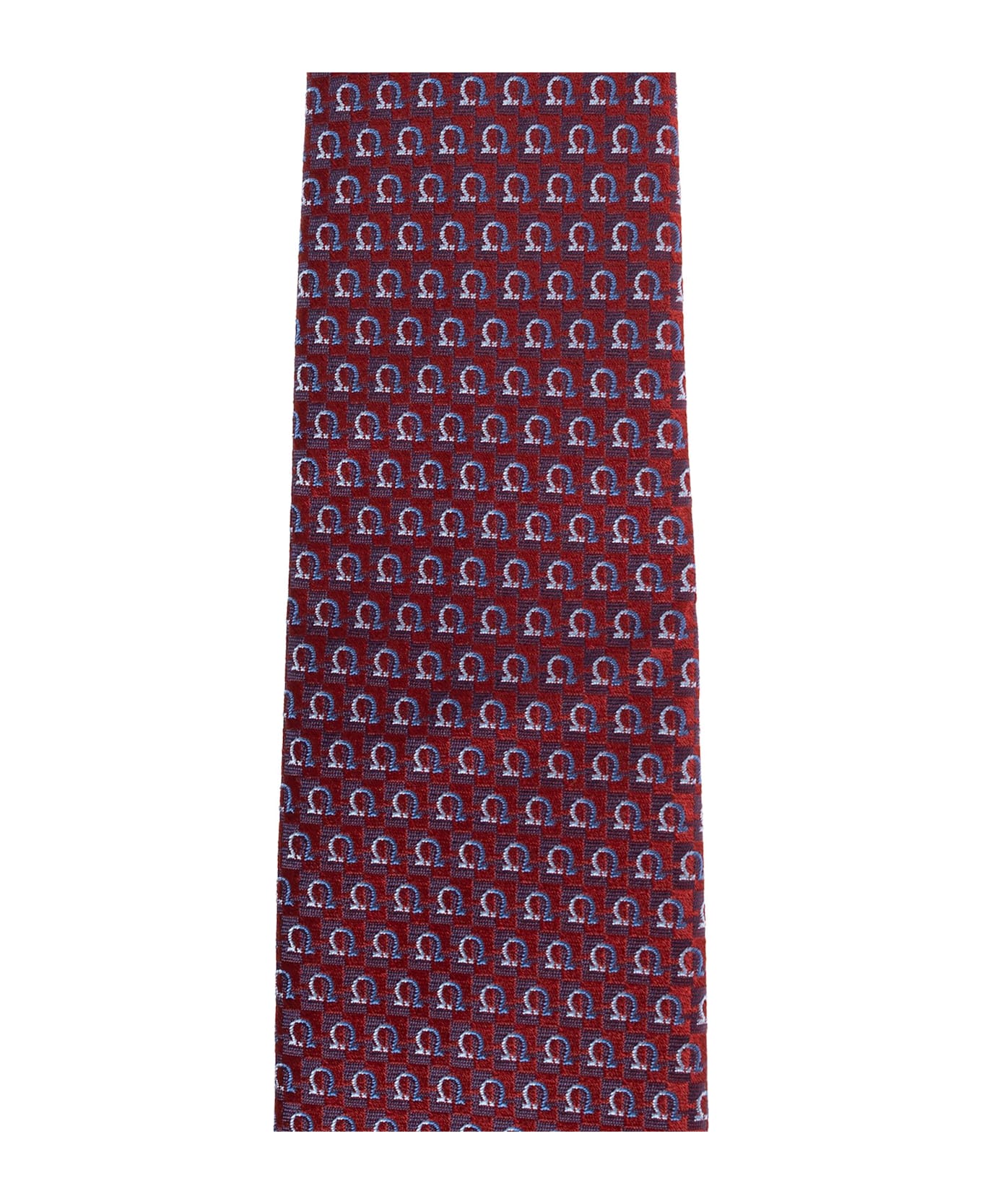 Ferragamo Silk Tie - Red