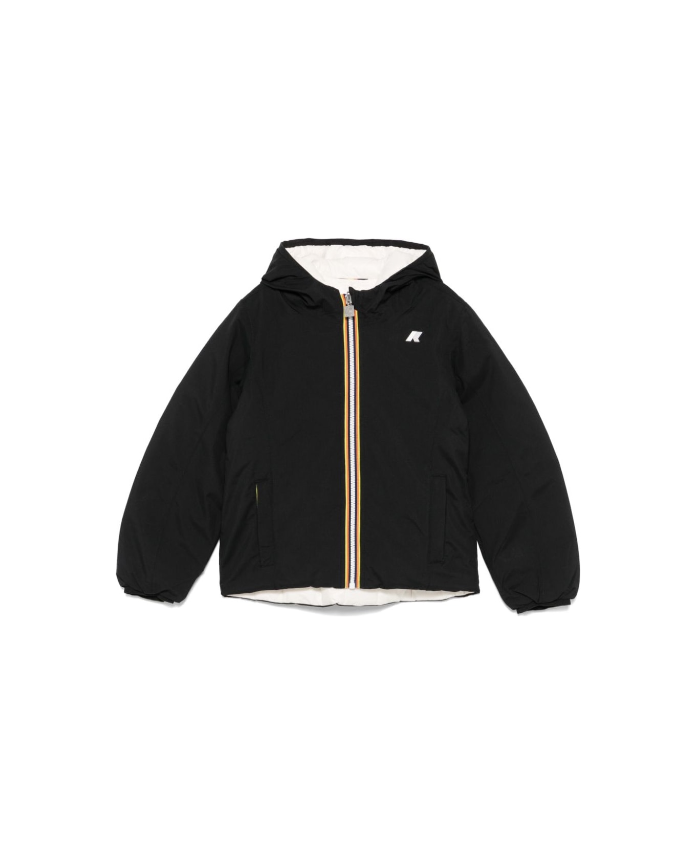 K-Way Black Jacket Unisex - Black