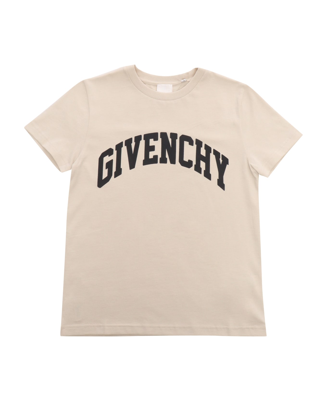 Givenchy Beige T-shirt With Logo - CREAM