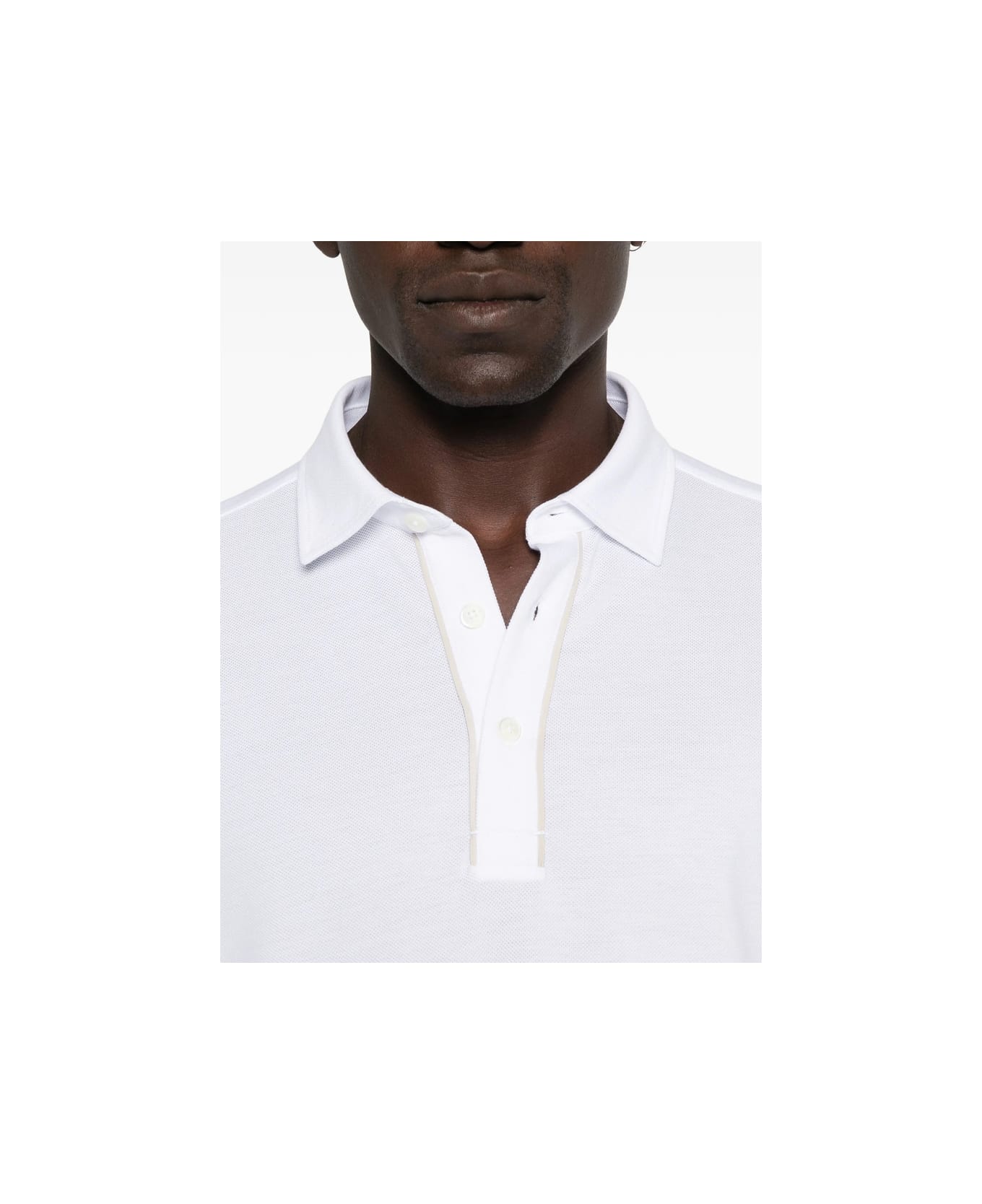 Zegna Sweater - WHITE