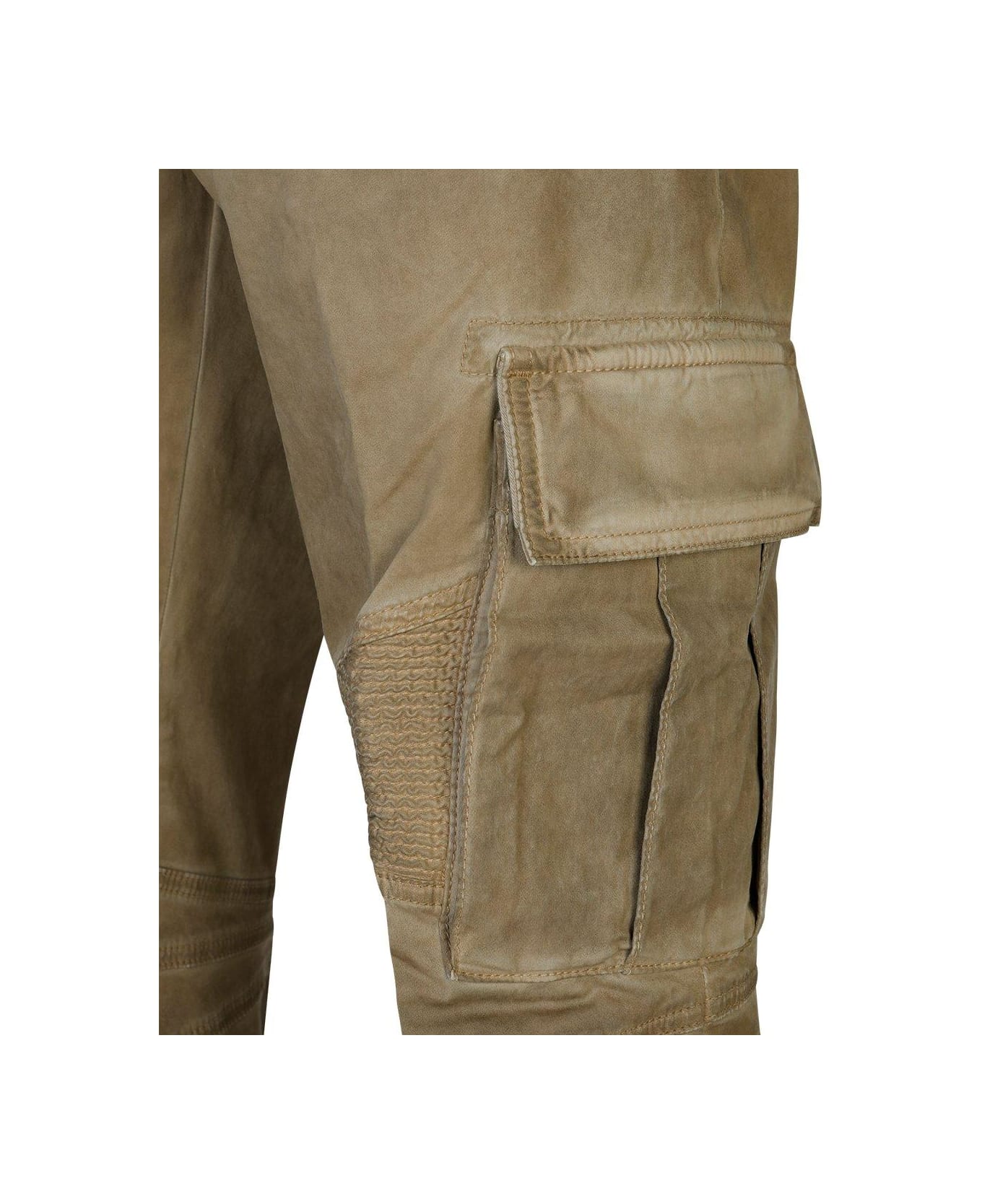 Balmain Zip Detailed Tapered Leg Trousers